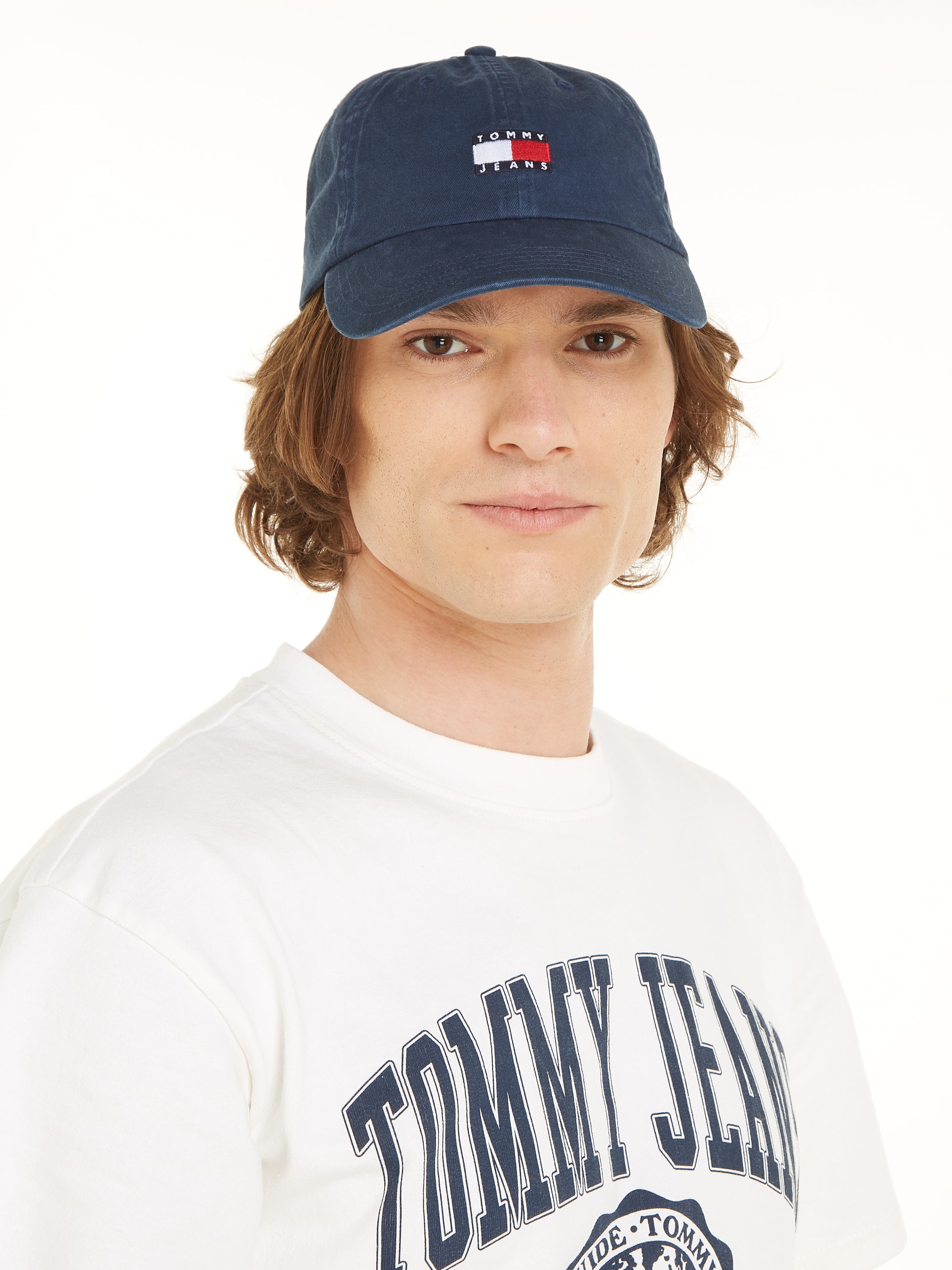 Tommy Jeans Baseball Cap »TJM HERITAGE CAP«, mit großer Logostickerei