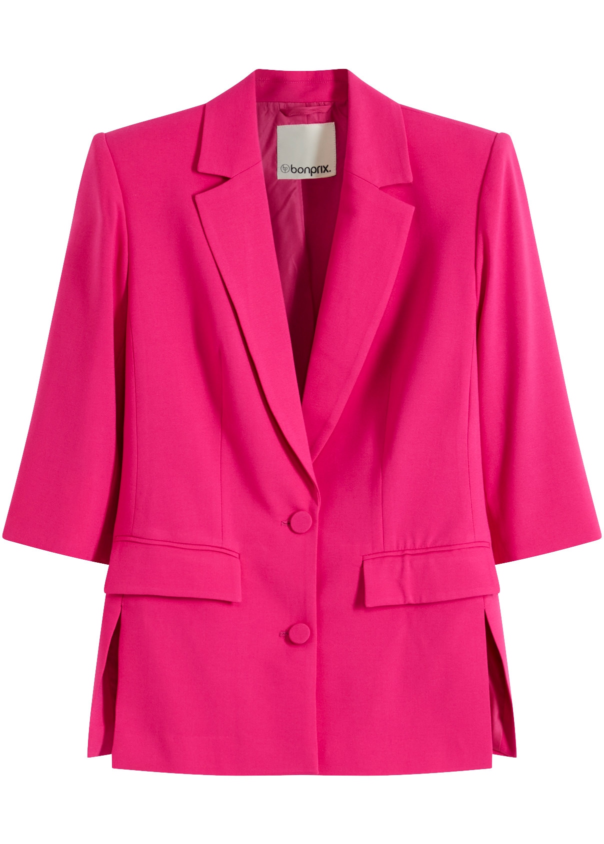 bonprix Jackenblazer mit Reverskragen, Loose Fit Passform
