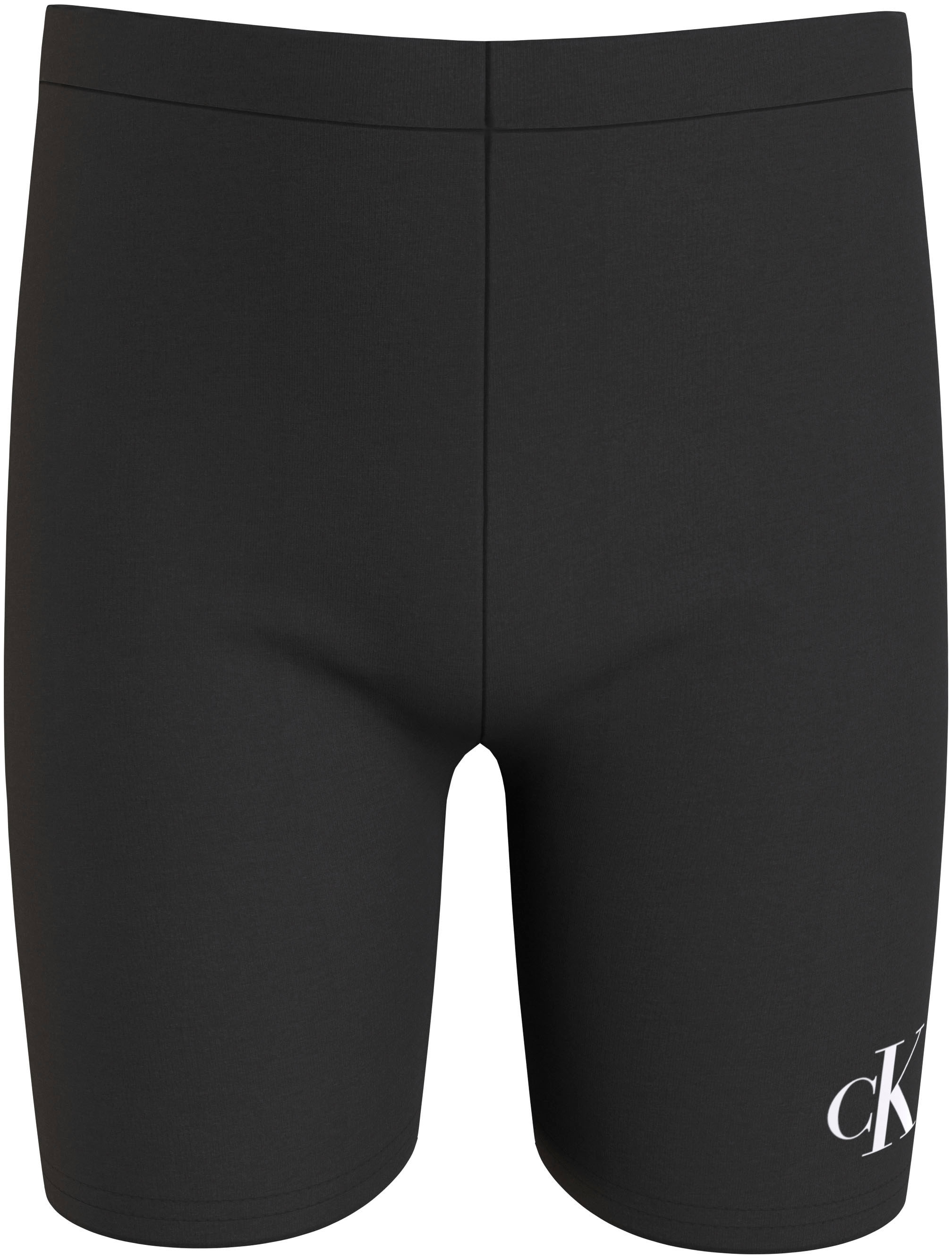 Calvin Klein Jeans Radlerhose »CK LOGO CYCLING SHORTS«, Kinder bis 16 Jahre