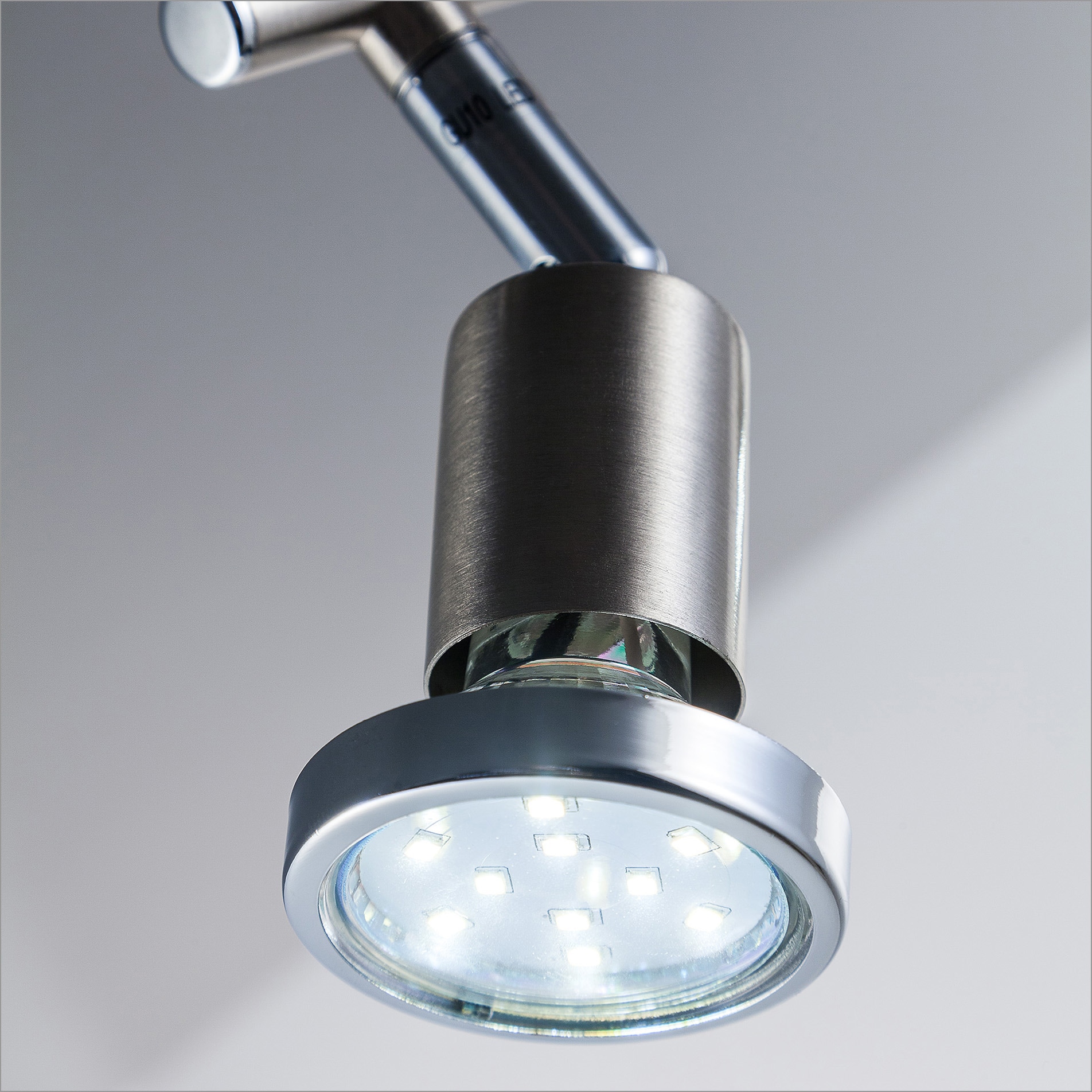 B.K.Licht LED Deckenspots »Mika«, 2 flammig-flammig, LED Deckenstrahler, schwenkbar, inkl. 3W GU10 250 Lumen, warmweiß