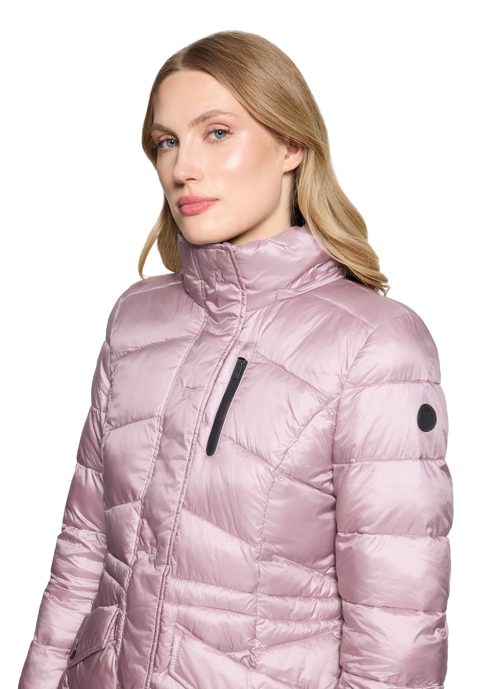 Gil Bret Steppjacke mit Kapuze mit abnehmbarer Kapuze