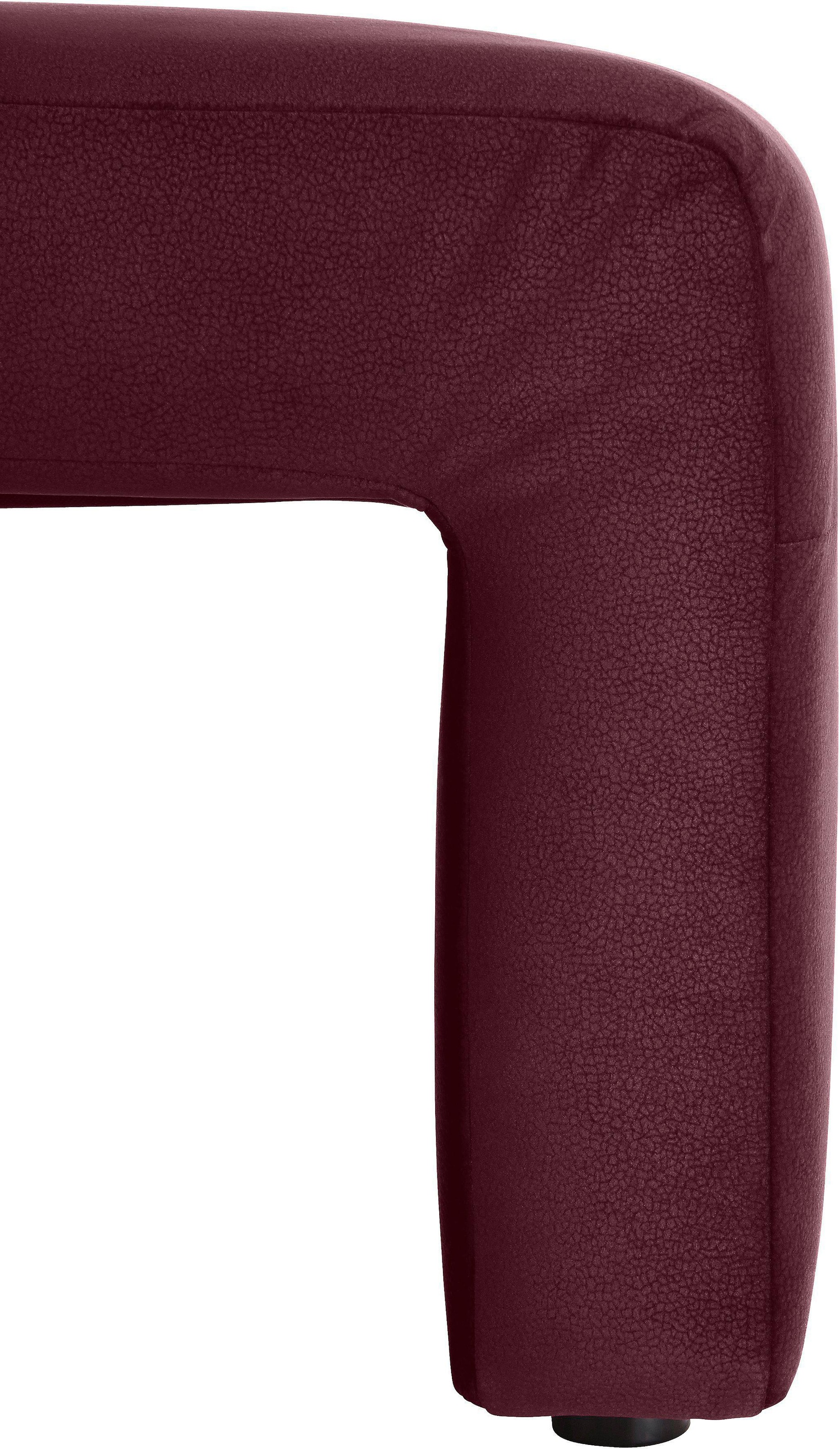 exxpo - sofa fashion Hockerbank »Barista Hockerbank mit hoher Bodenfreiheit«, Sitz gepolstert,Breite ca.100 cm