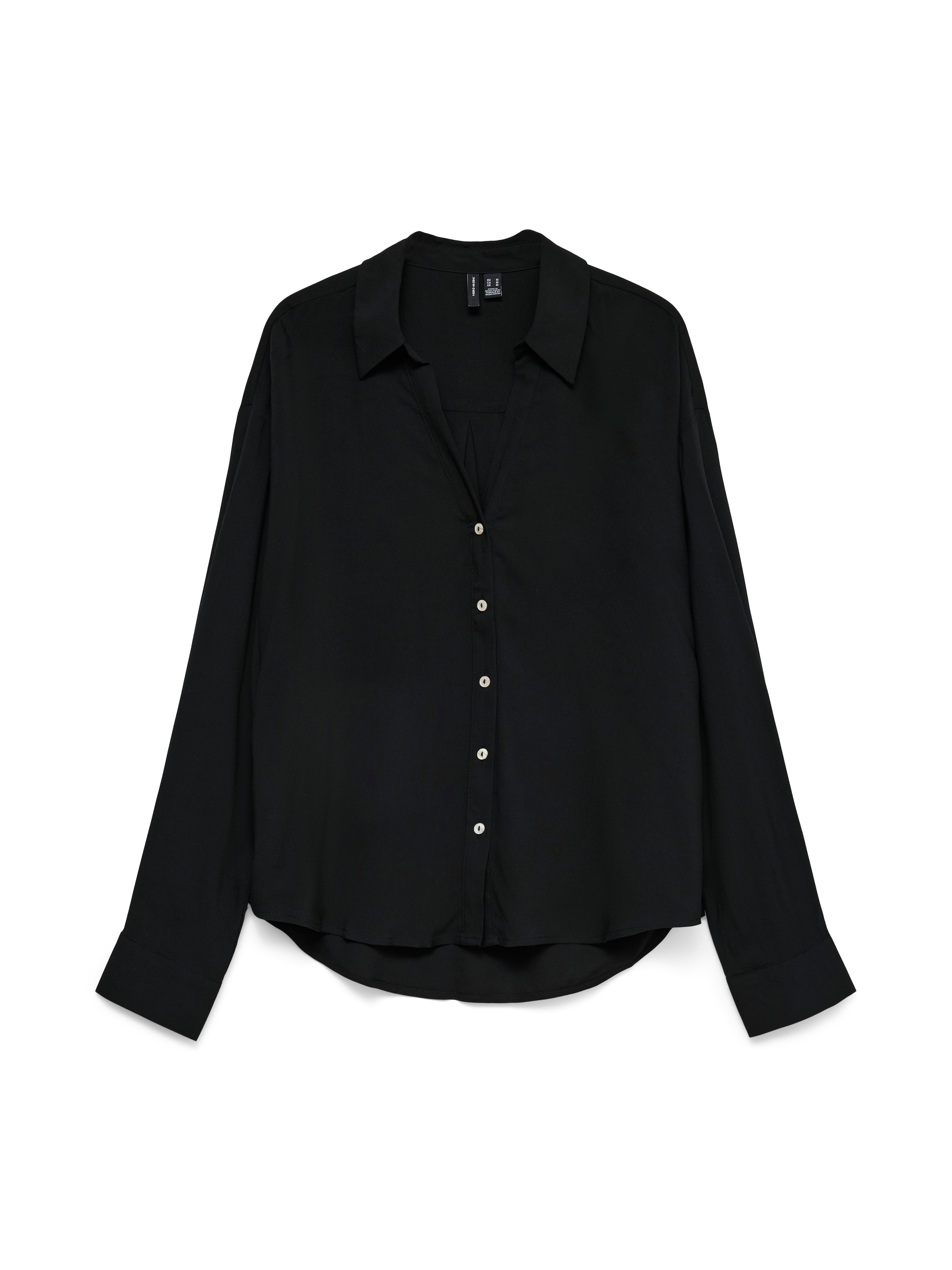 Vero Moda Langarmbluse »VMAURA LS SHIRT WVN NOOS« Viskose, regular fit