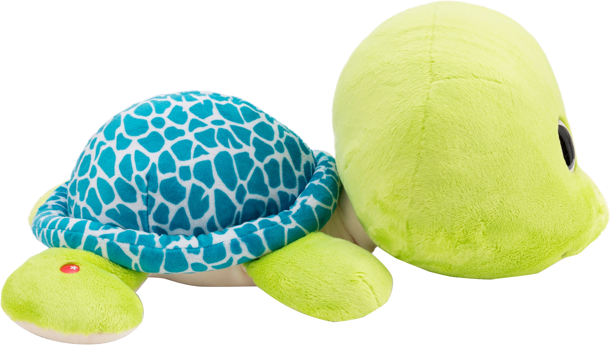 Nici Kuscheltier »Glubschis, Schildkröte Welloni grün, 45 cm«, liegend