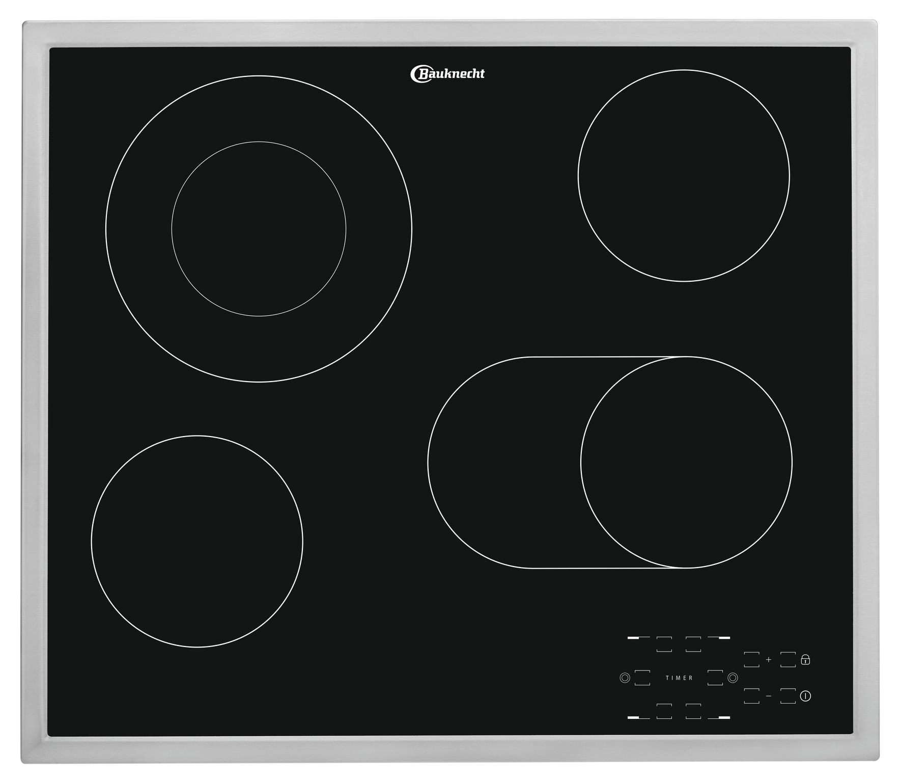 BAUKNECHT Backofen-Set »BAKO 760 Steam IN«, mit 1-fach-Teleskopauszug, (Set, 2 St.), GentleSteam - für ein saftiges Inneres und ein knuspriges Äußeres