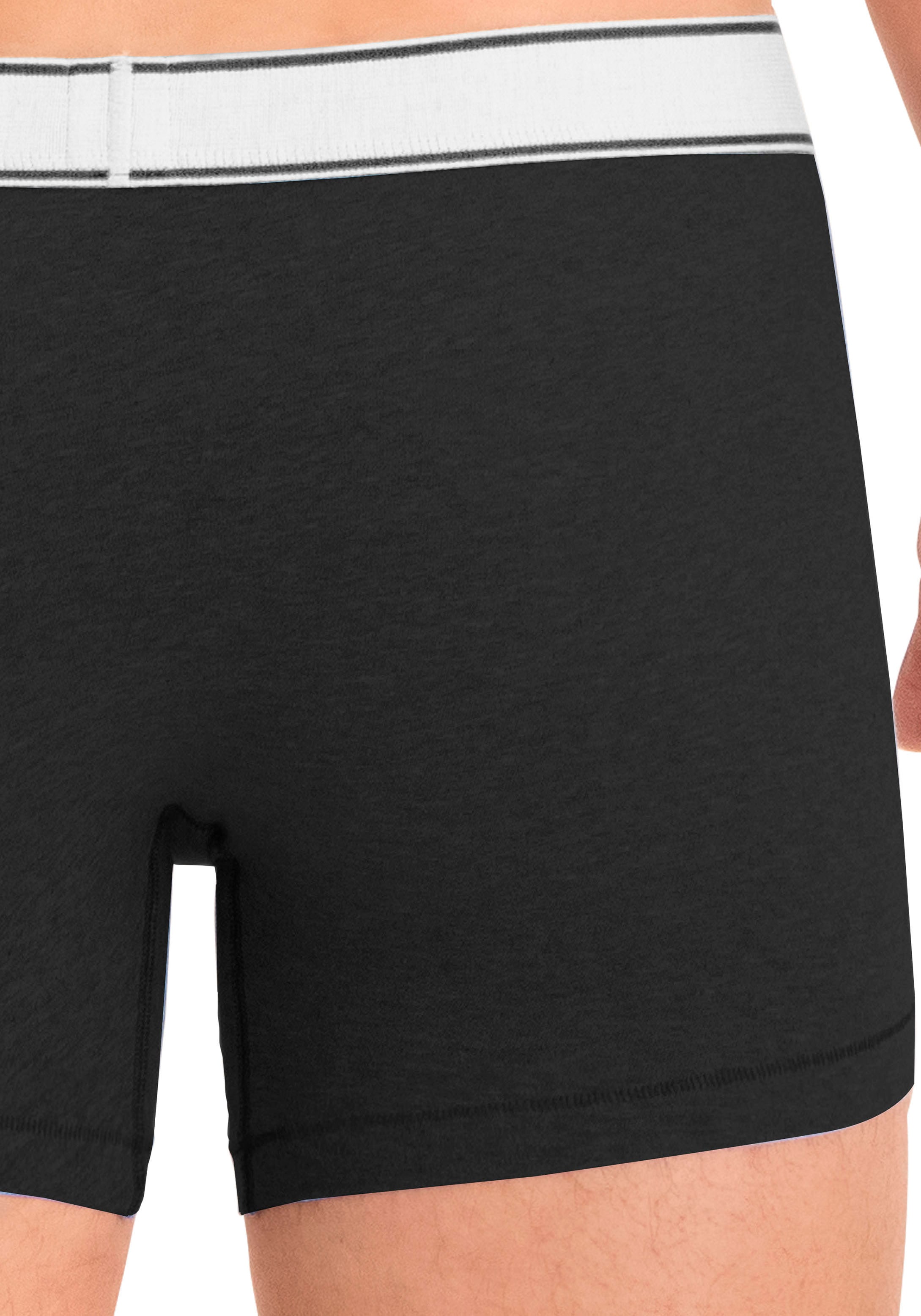Levi's® Boxershorts »LEVIS MEN VNTG HTR BOXER BRIEF ORG CO 2P«, (2er Pack), mit breitem Logobund