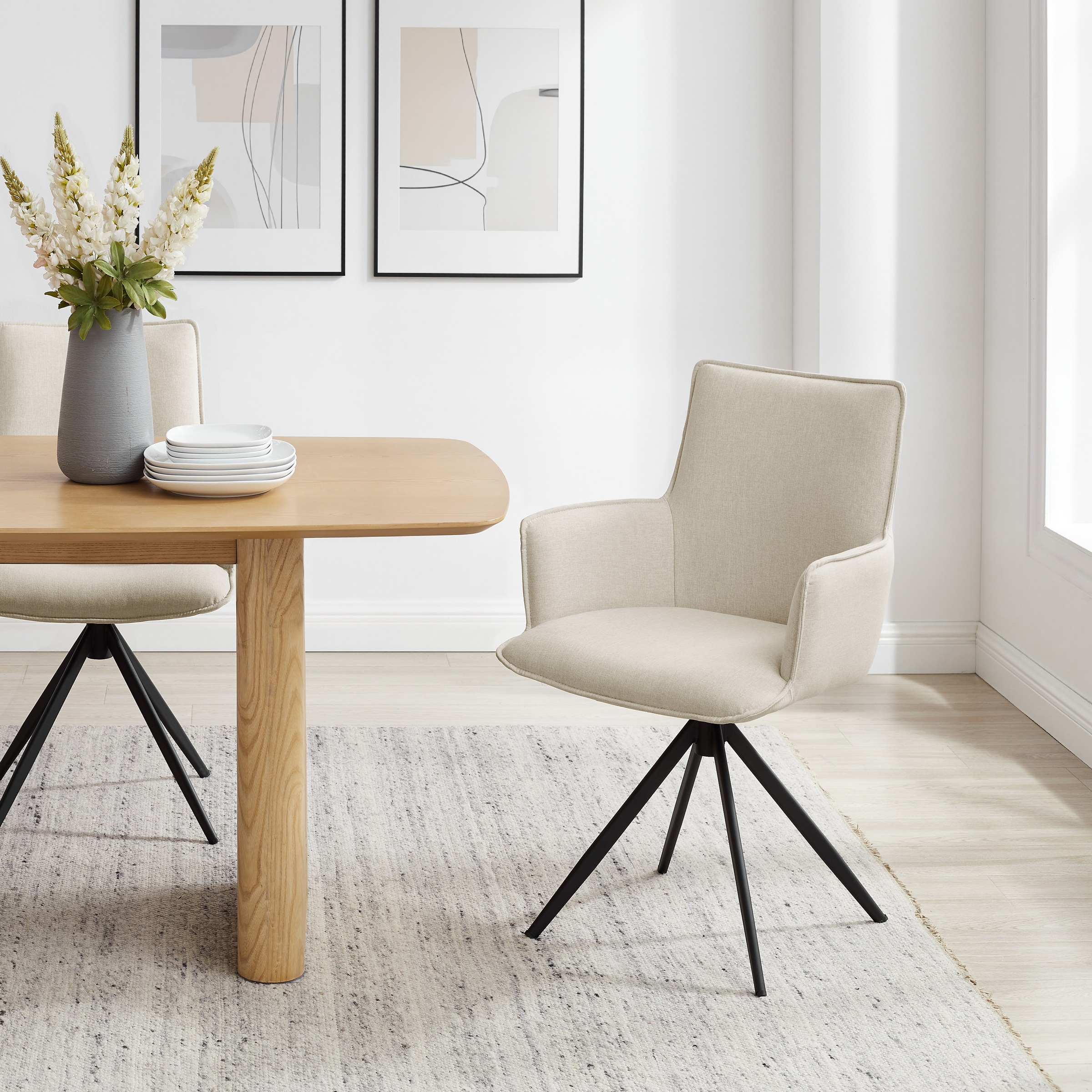 OTTO home Drehstuhl »Amoreve« (Set) 2 Stk. günstig online kaufen