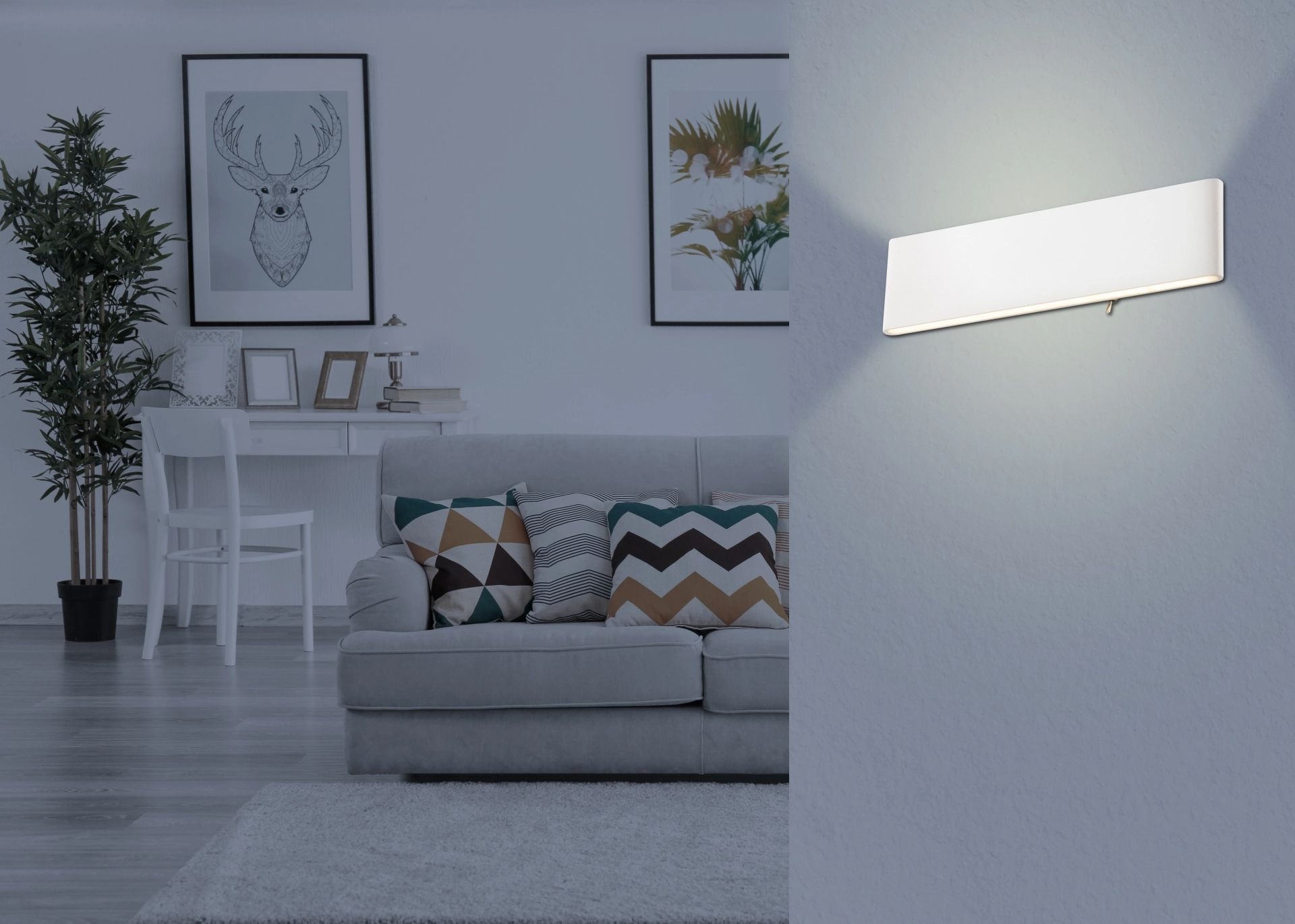 GLOBO LIGHTING Wandleuchte »SIEGFRIED«, Leuchtmittel LED-Modul   LED fest i günstig online kaufen