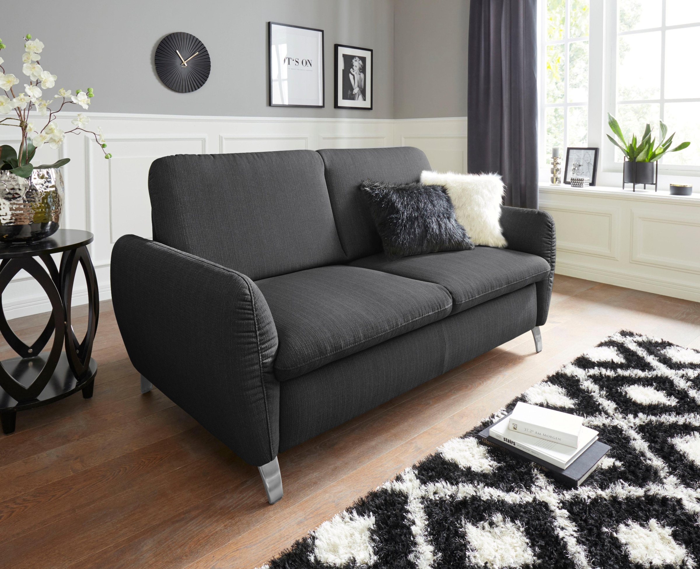 sit&more 2,5-Sitzer »Daytona«, inklusive Federkern und einer Kopfstütze