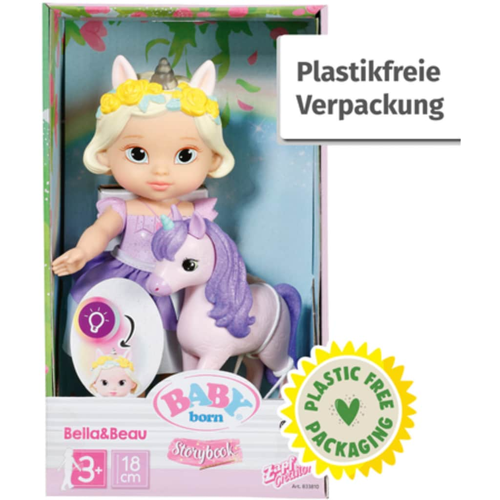 Baby Born Stehpuppe »Storybook Prinzessin Bella, 18 cm«