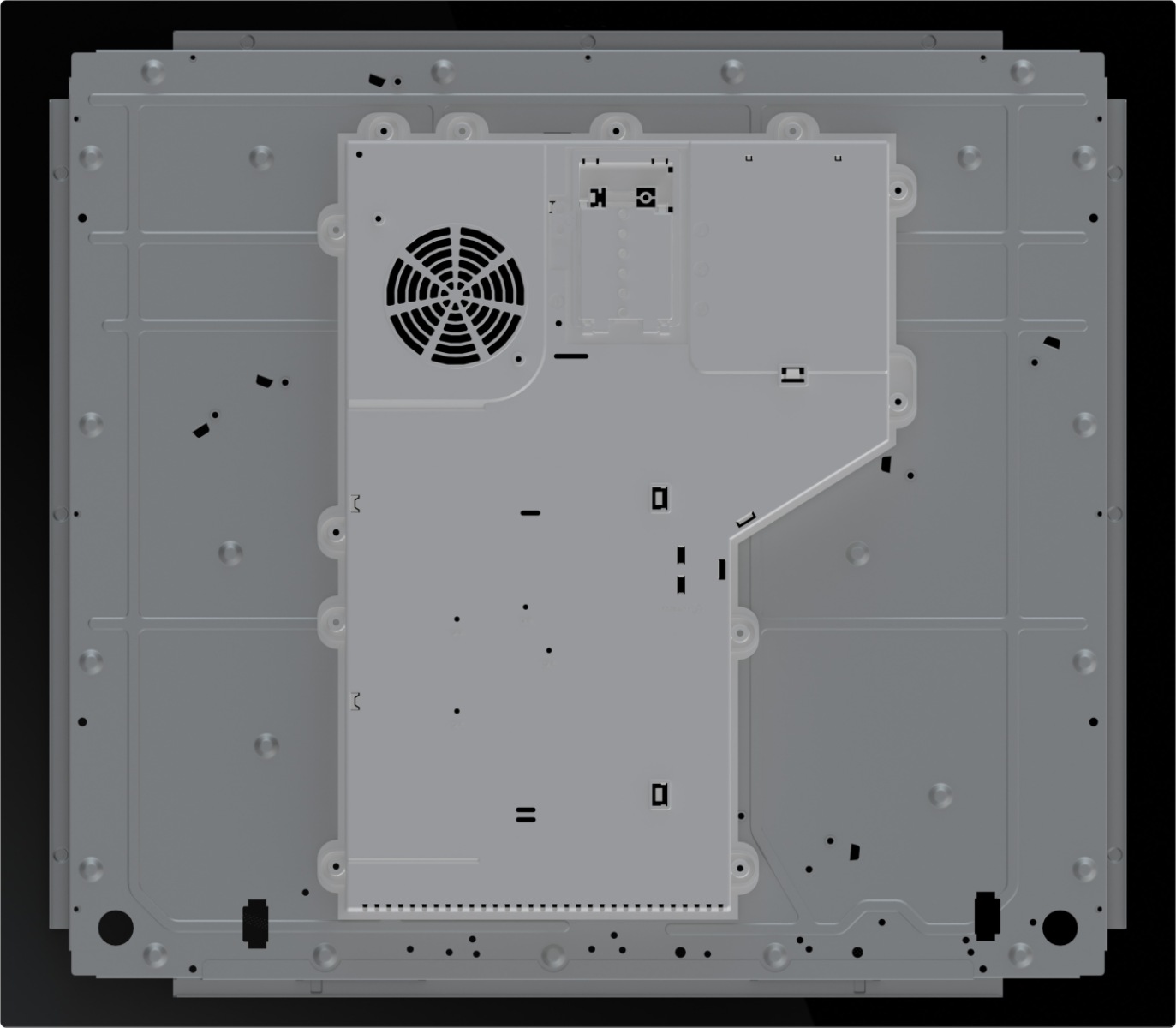 GORENJE Induktions-Kochfeld »GI6401MSC matt« kratzresistente matte Oberfläche mit BigZone 23cm & PowerBoost