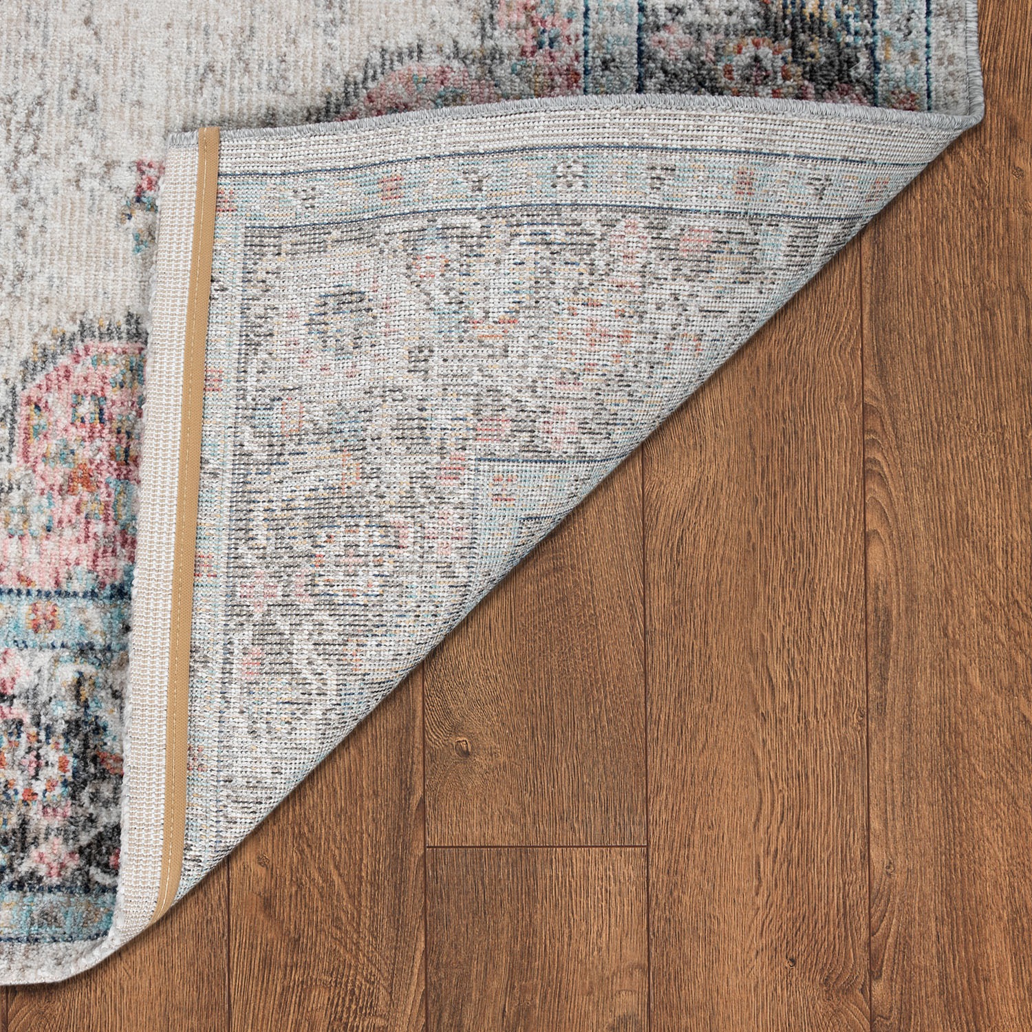 Paco Home Teppich »Torres 275« rund 8 mm Höhe Kurzflor, Orient-Optik, Vintage Design, In- und Outdoor geeignet