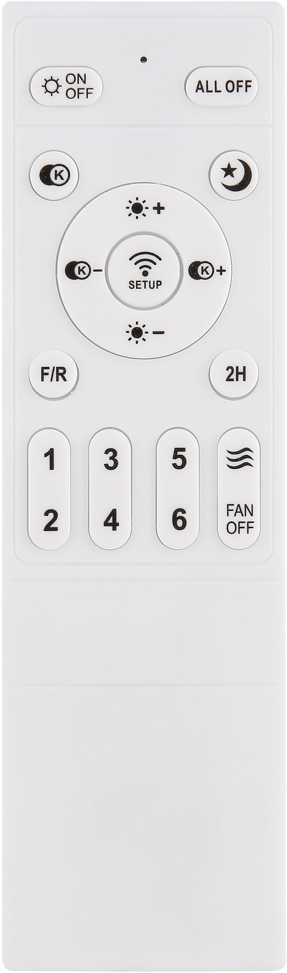 GLOBO LIGHTING Deckenleuchte »MODESTO« LED-Modul 1 Stk. warmweiß - kaltweiß Ventilator holzoptik dunkel kühlen-heizen Wohnzimmer Schlafzimmer