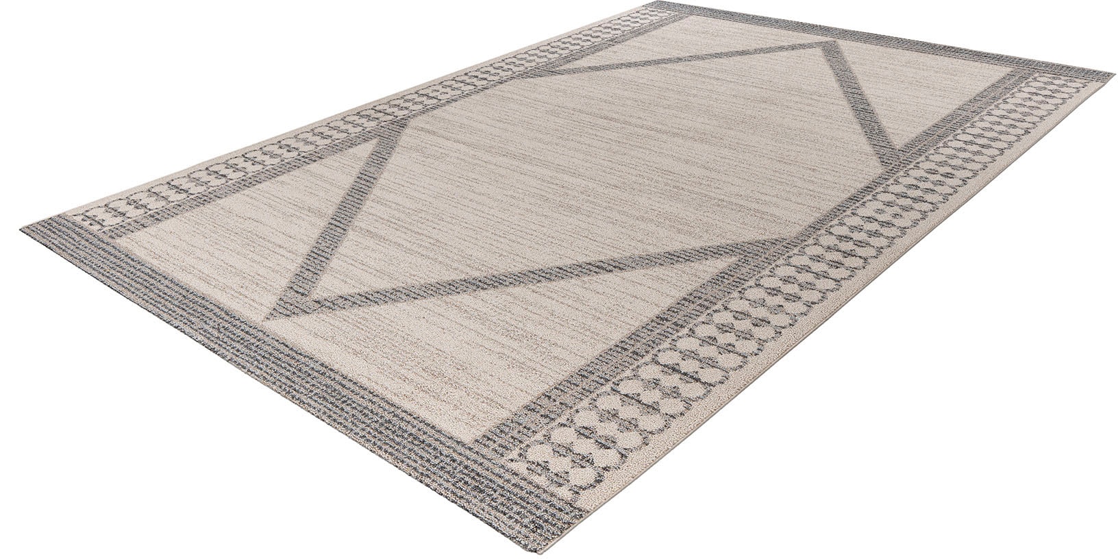 Kayoom Teppich »Gene 325«, rechteckig, 8 mm Höhe
