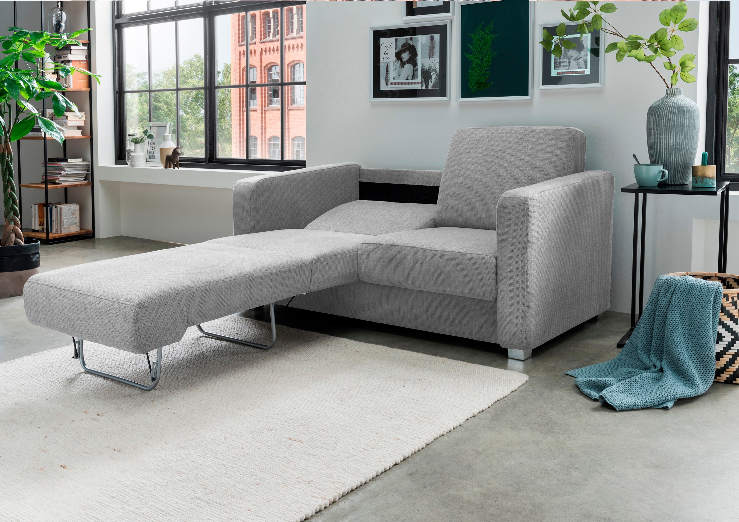 Home affaire Schlafsofa »Mia Problemlöser Sofa, Einzelauszug, Bettsofa, zei günstig online kaufen