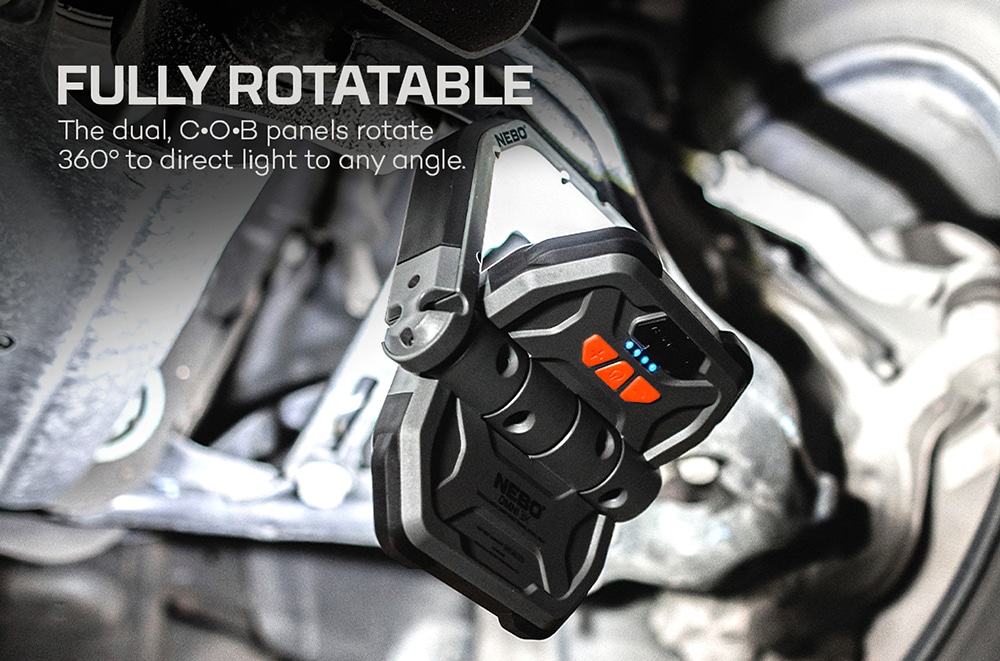 NEBO LED Taschenlampe »Nebo OMNI 3K« Set, Taschenlampe inkl. Ladekabel, 2 Stk. tlg.