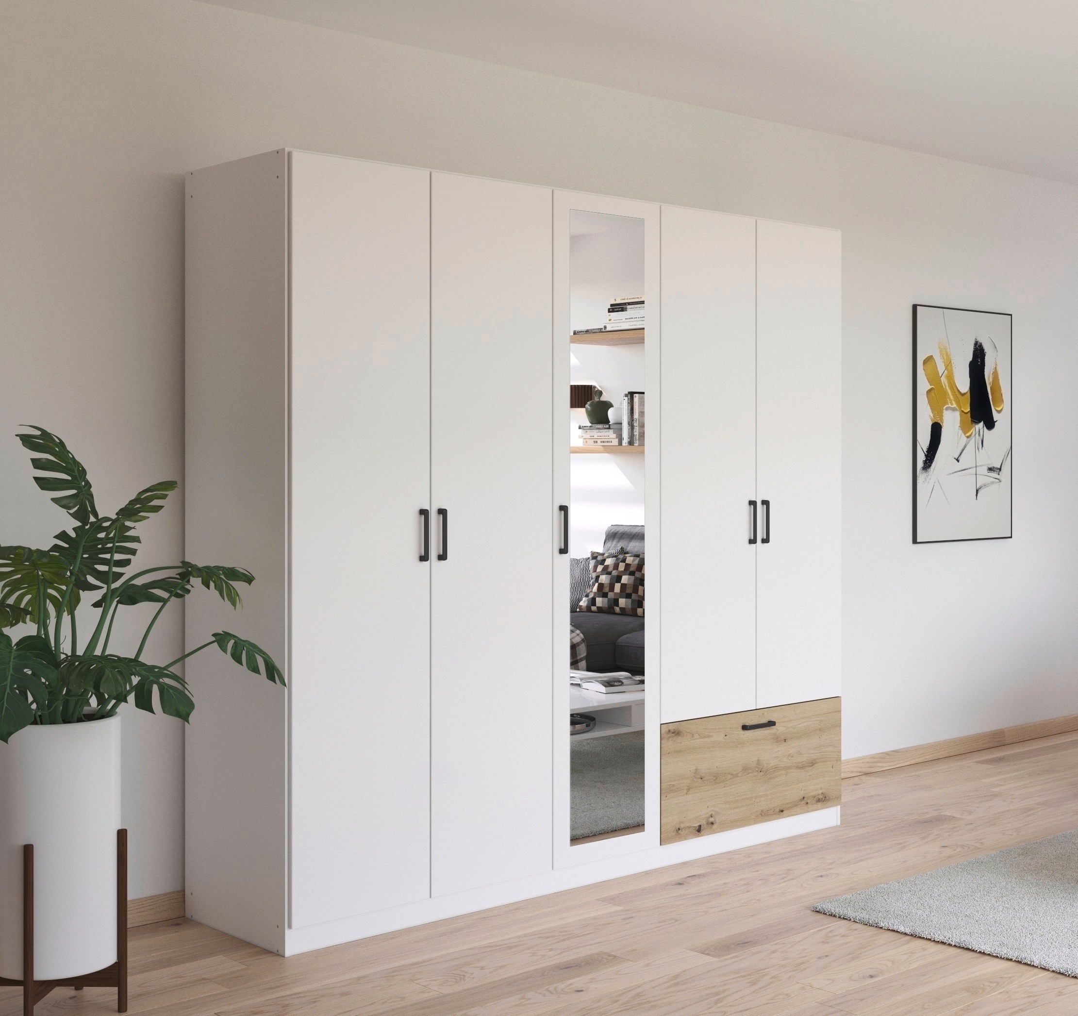 rauch Drehtürenschrank »Kleiderschrank Schrank Garderobe Wäscheschrank BARI günstig online kaufen