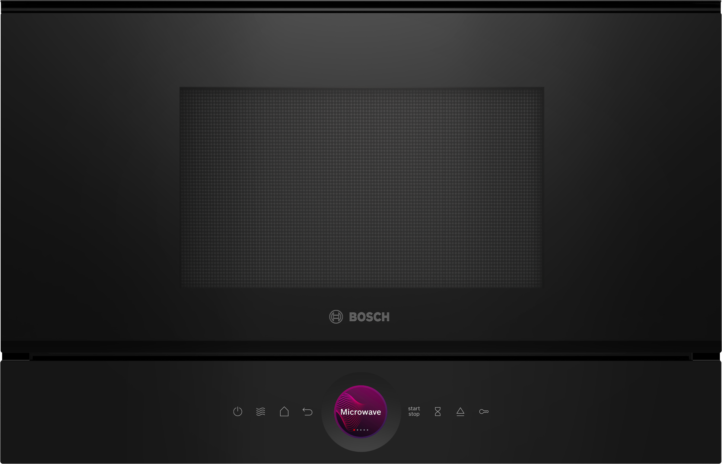 BOSCH Einbau-Mikrowelle »BEL7321B1« Grill Mikrowelle 1990 W Schwarz