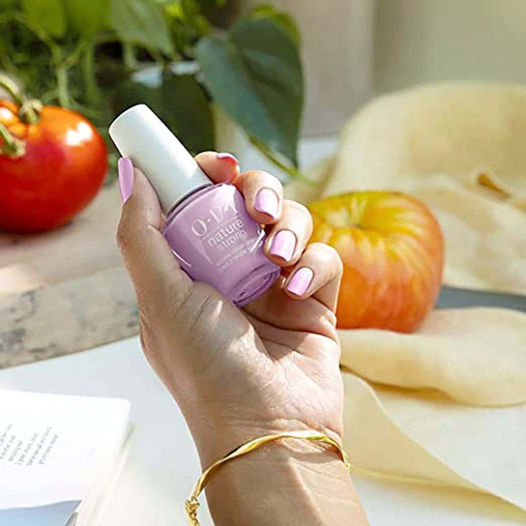 OPI Nagellack »Nature Strong Natural Mauvement« deckend, glänzend, langanhaltend, schnelltrocknend