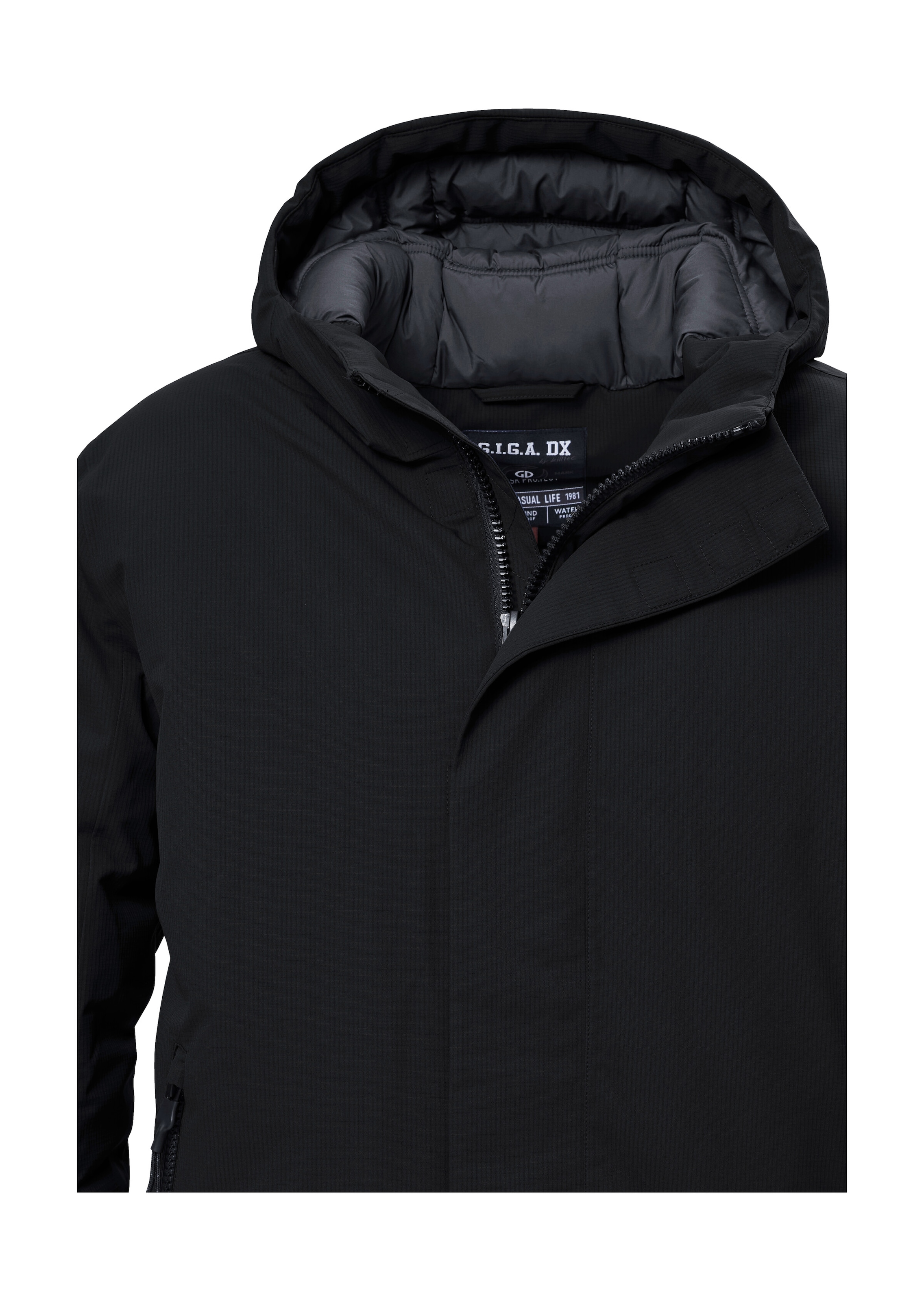 G.I.G.A. DX by killtec Funktionsjacke »GW 11 MN JCKT«, Wasserdichte, atmungsaktive Winterjacke mit verstellbarer Kapuze