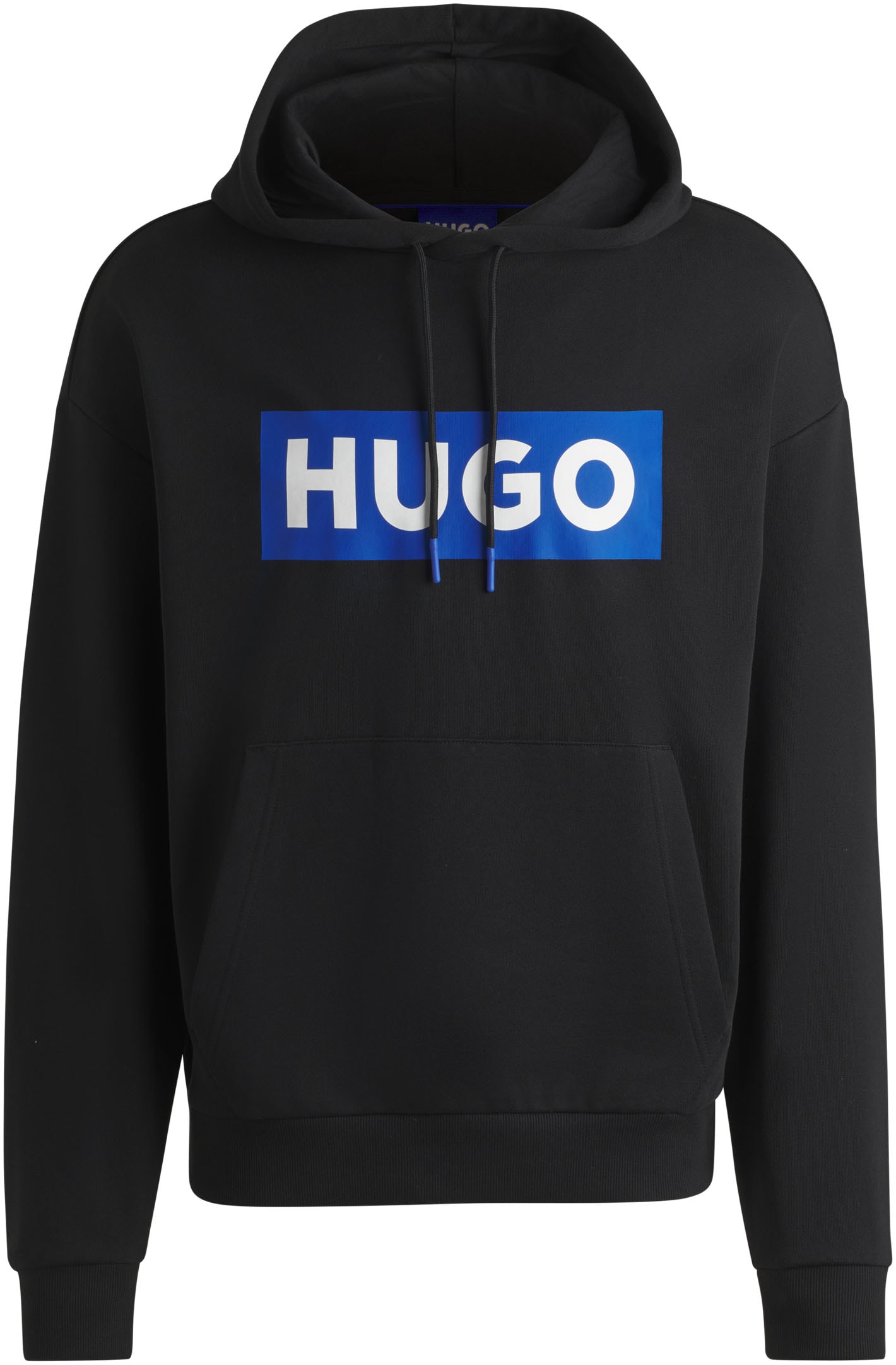 HUGO Blue Kapuzensweatshirt »Nalves«, mit großem Logo-Druck, Unisex
