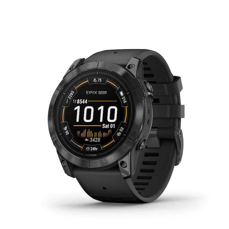 GARMIN Smartwatch »EPIX PRO (GEN 2) 51MM« (3, 556 cm / 1, 4;Herzfrequenzsensor ′′) Dunkelgrau