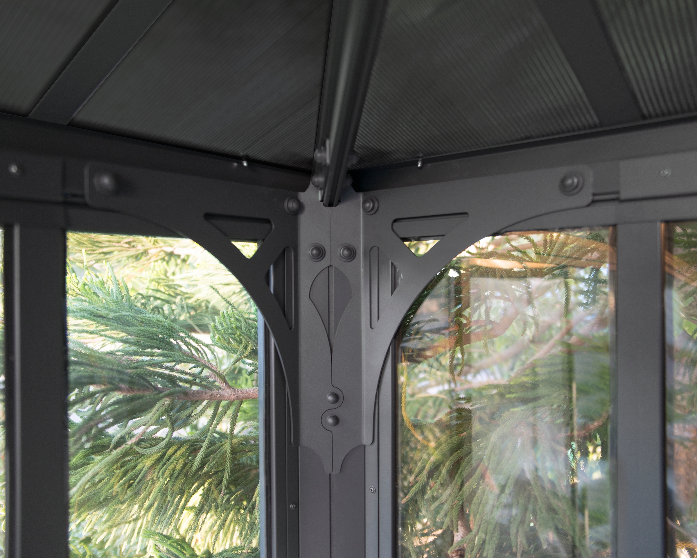 Palram - Canopia Pavillon »Ledro 3000«, (Set), BxT: 295x295 cm