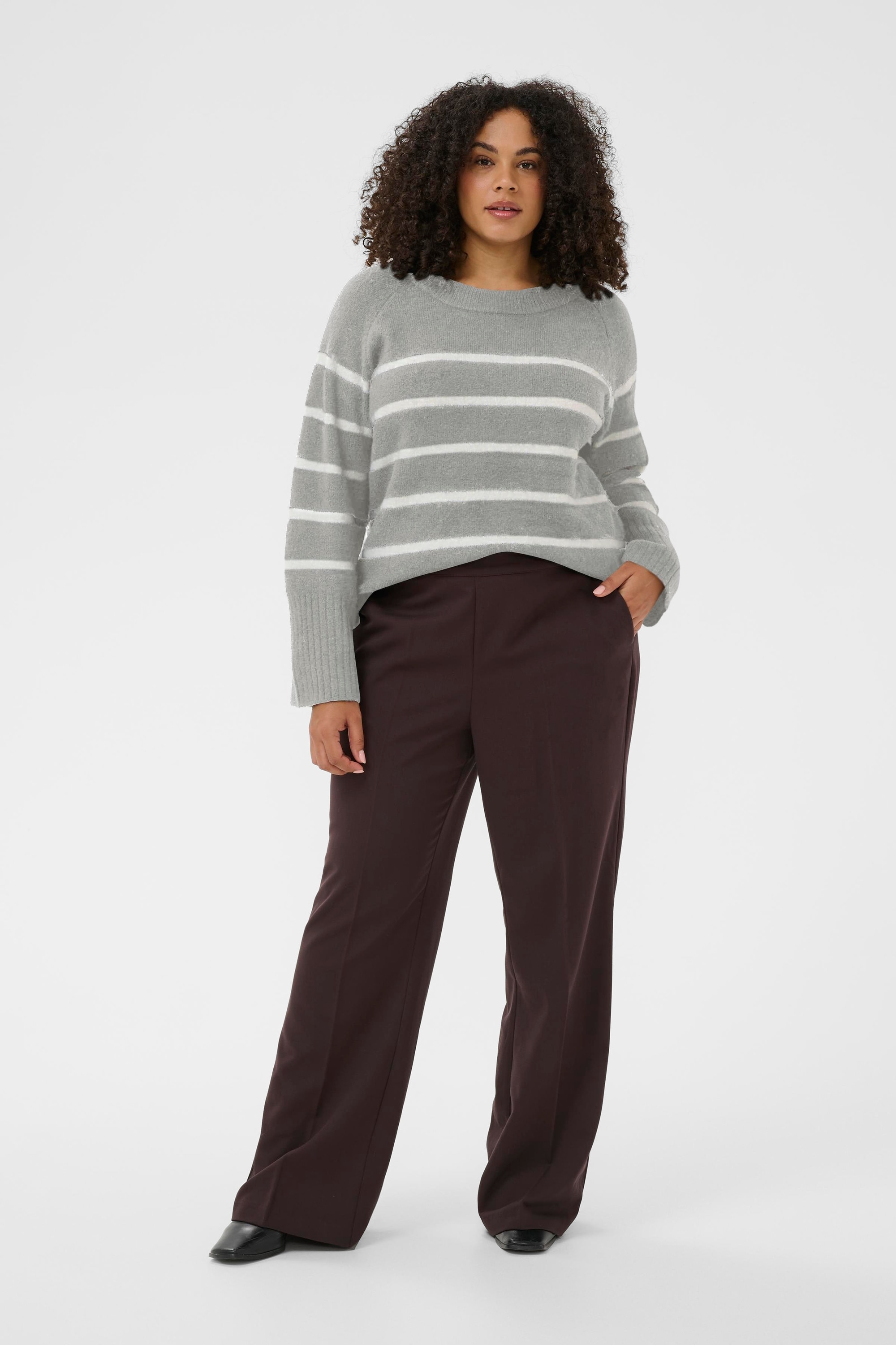 KAFFE Curve Strickpullover »Damen Strickpullover KCerina«