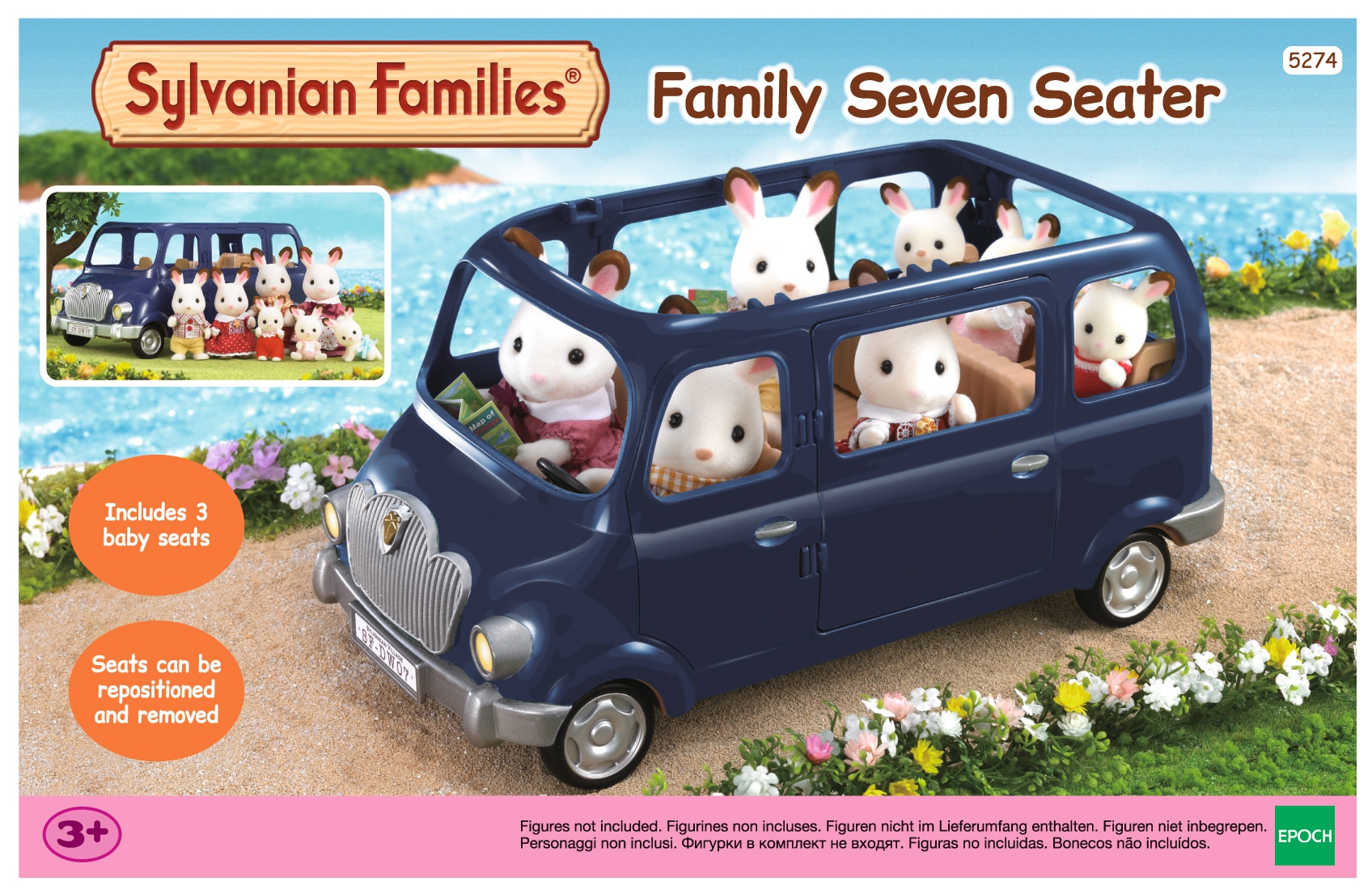 Sylvanian Families Spielzeug-Auto »Familien-Siebensitzer (6934)«
