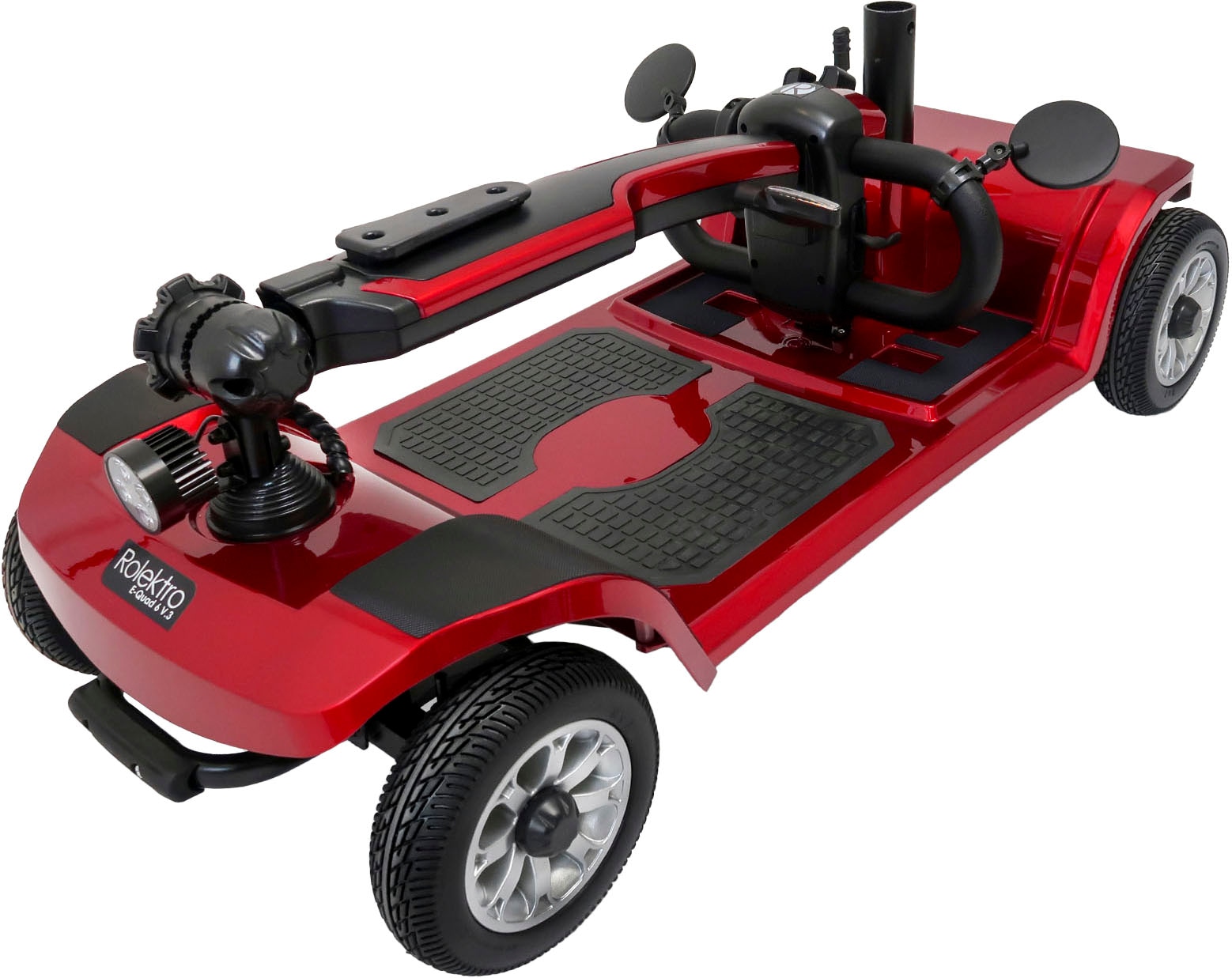 Rolektro Elektromobil »E-Quad 6 V.3, Rot, 24V-20Ah Lithium-Akku, 300 Watt«
