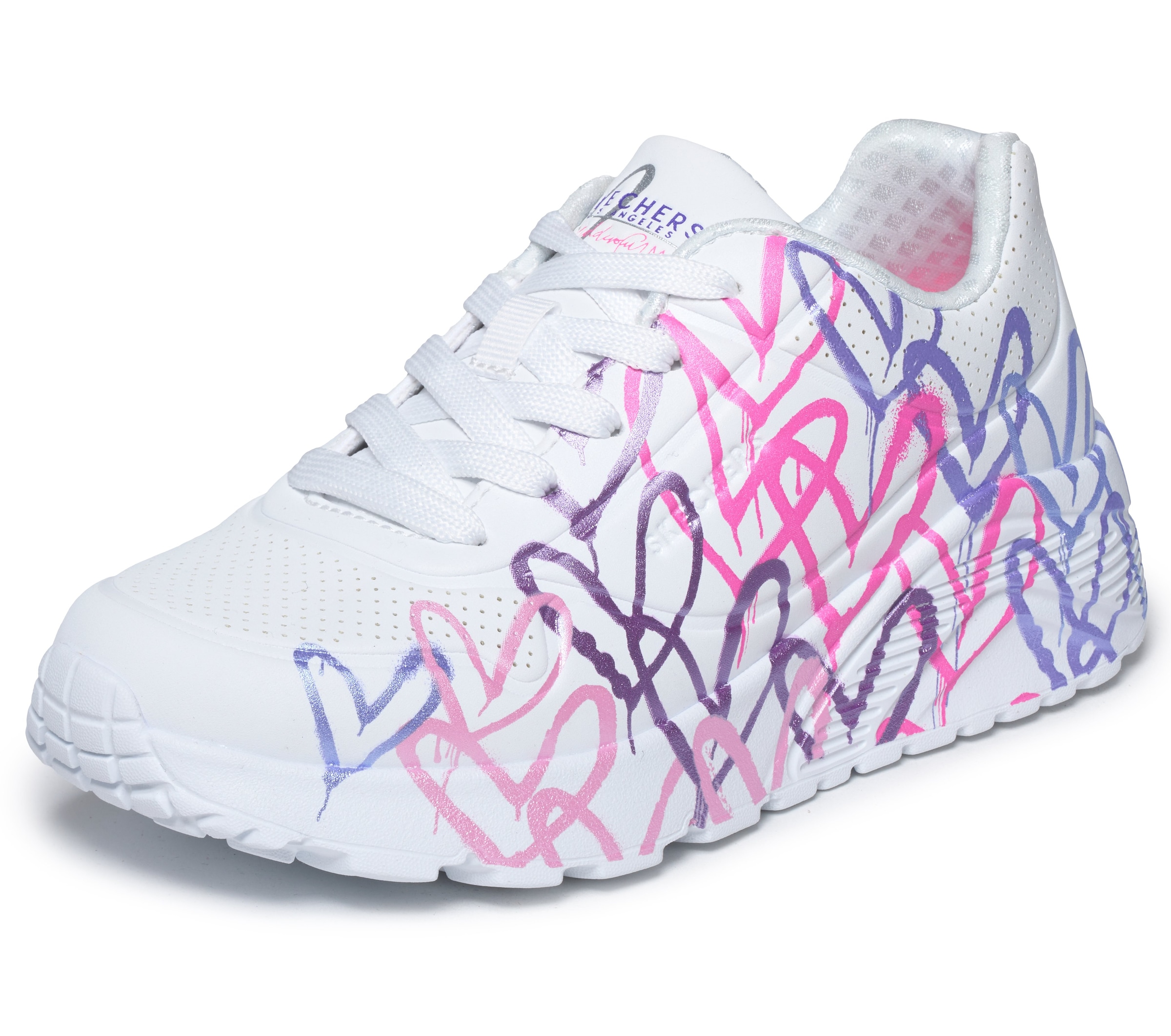 Skechers Sneaker »UNO LITE«  Schnürschuh, Freizeitsneaker, Grössenschablone zum Download