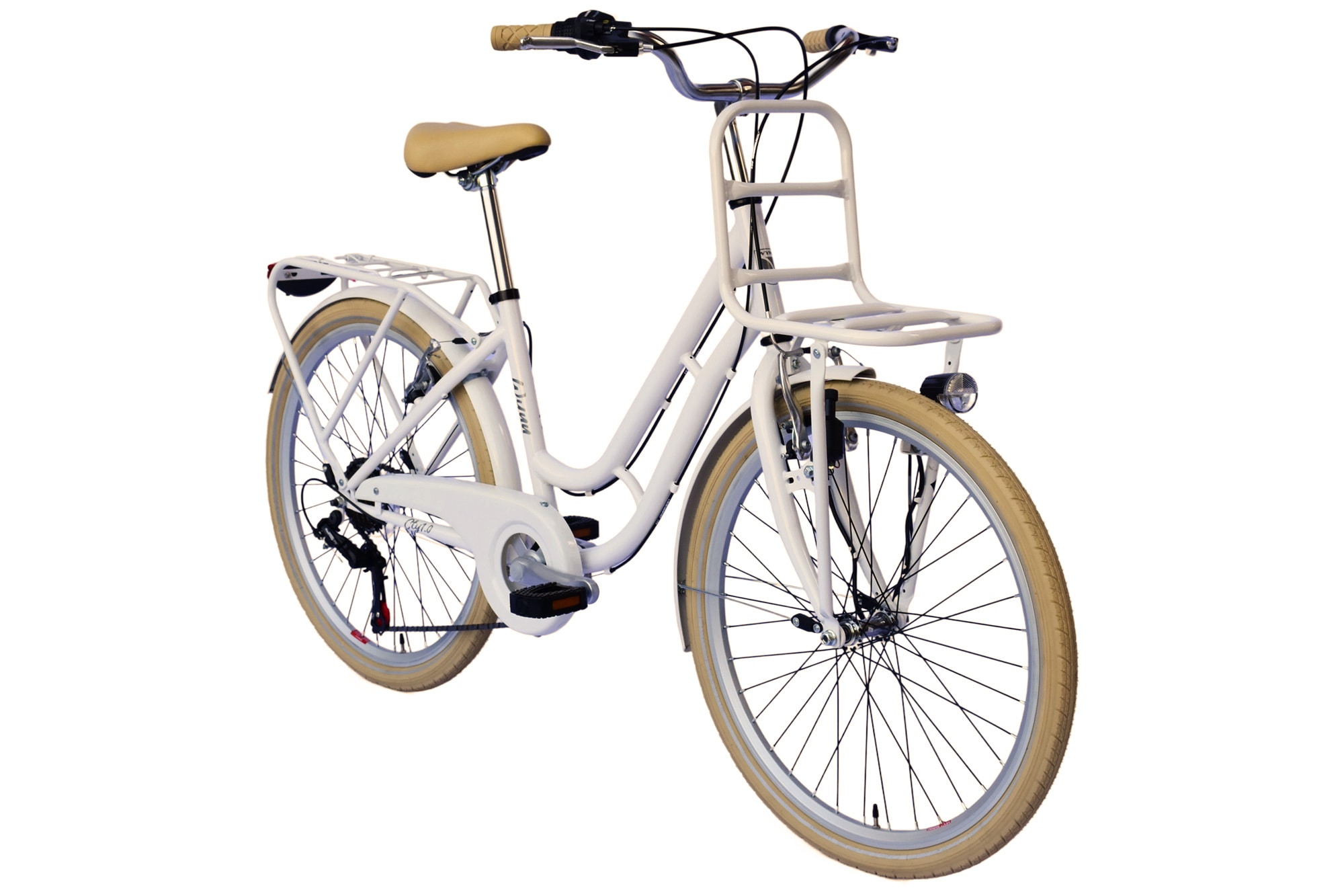 WYNN Kinderfahrrad »Kinderfahrrad 24 Zoll Shimano Tourney 6 Gang V-Brake Kinder KID1.0« 6 Gang Shimano Tourney Schaltwerk