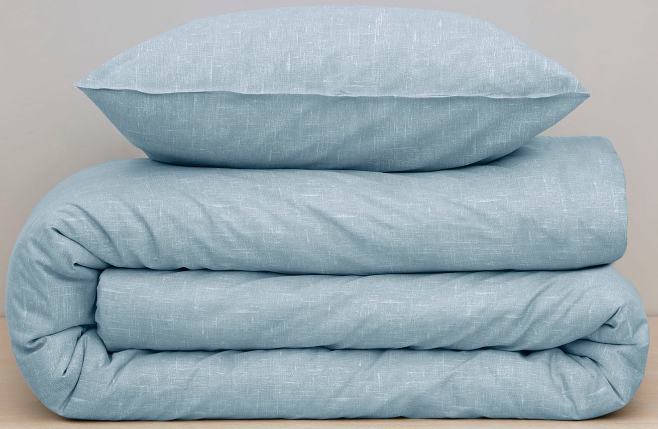 damai Bettwäsche »Ebba mit Struktur-Effekt« in eleganten Farben, 100% Baumwolle, mit Reißverschluss