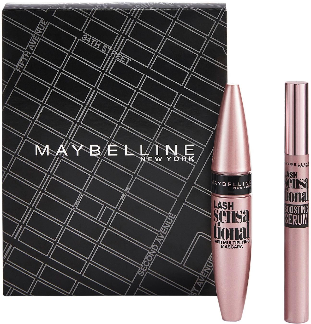 Maybelline New York Augen Make Up Set Lash Sensational Mascara Und Lash Sensational Wimpernserum 2 Tlg Online Kaufen Quelle De