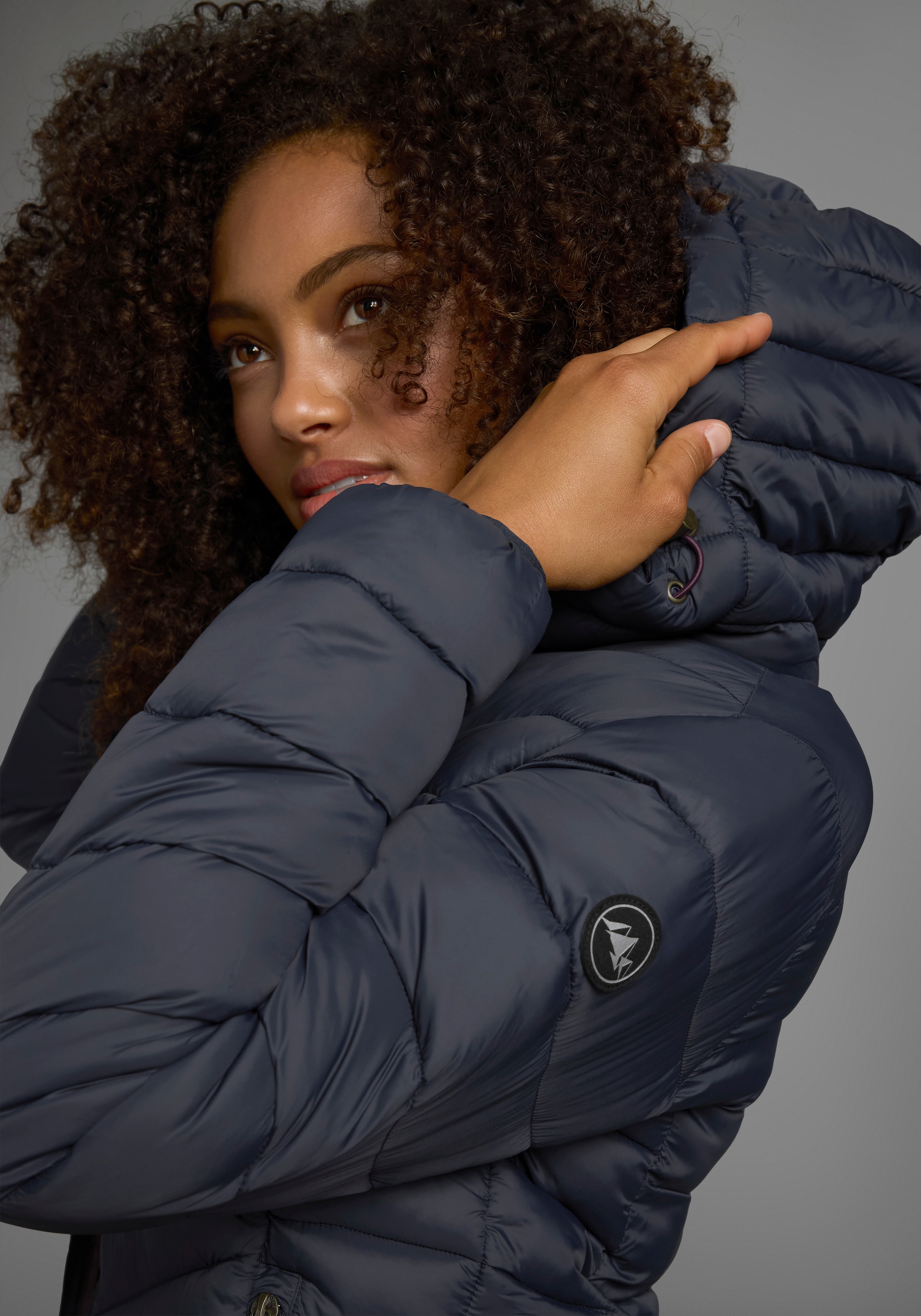 Polarino Steppmantel besonders leicht mit großem Wärmerückhaltevermögen, Übergangsjacke