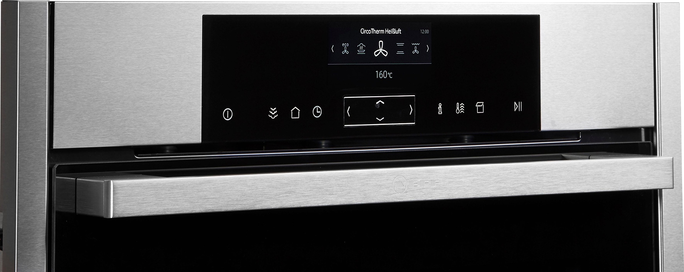 6. Bild von NEFF Dampfbackofen »B15FS22N0«, N 90, B15FS22N0, mit Teleskopauszug nachrüstbar, easyClean, FullSteam® - Volldampf