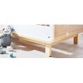 Pinolino® Babyzimmer-Komplettset »Round«, (Set, 3 St.), breit groß; mit Kinderbett, Schrank und Wickelkommode; Made in Europe