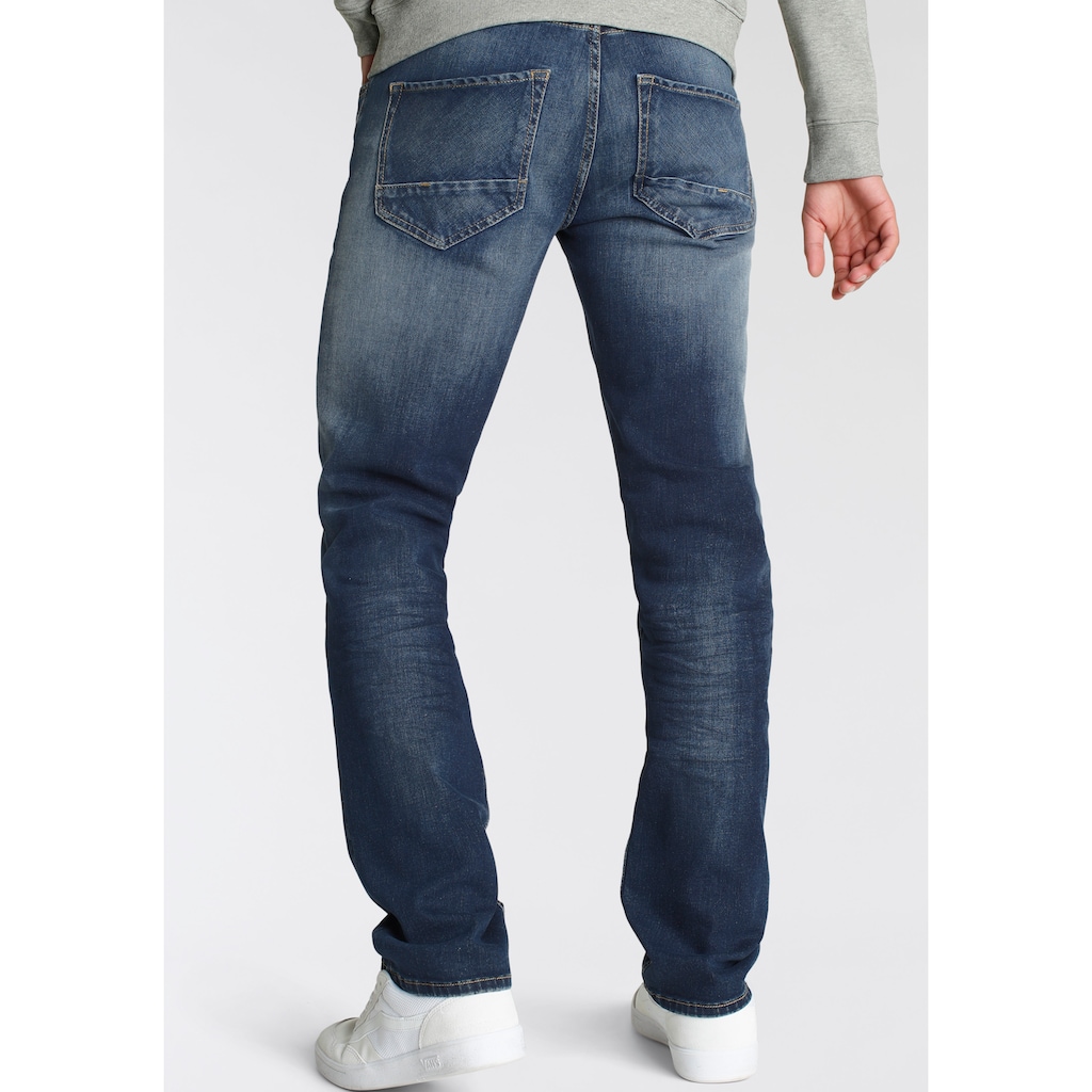 Alife & Kickin Straight-Jeans »AlanAK«, Ökologische, wassersparende Produktion durch Ozon Wash