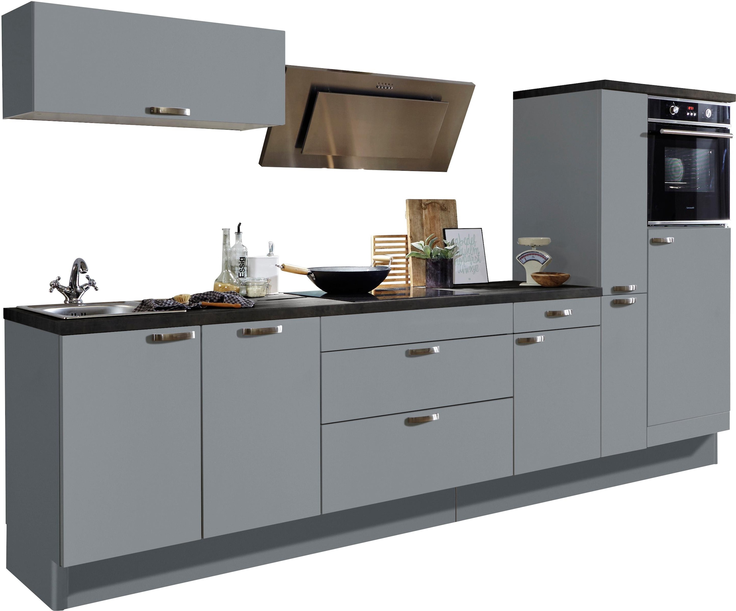 OPTIFIT Küchenzeile »Cara«, Vollauszüge und Breite 320 cm Soft-Close-Funktion, auf Raten kaufen