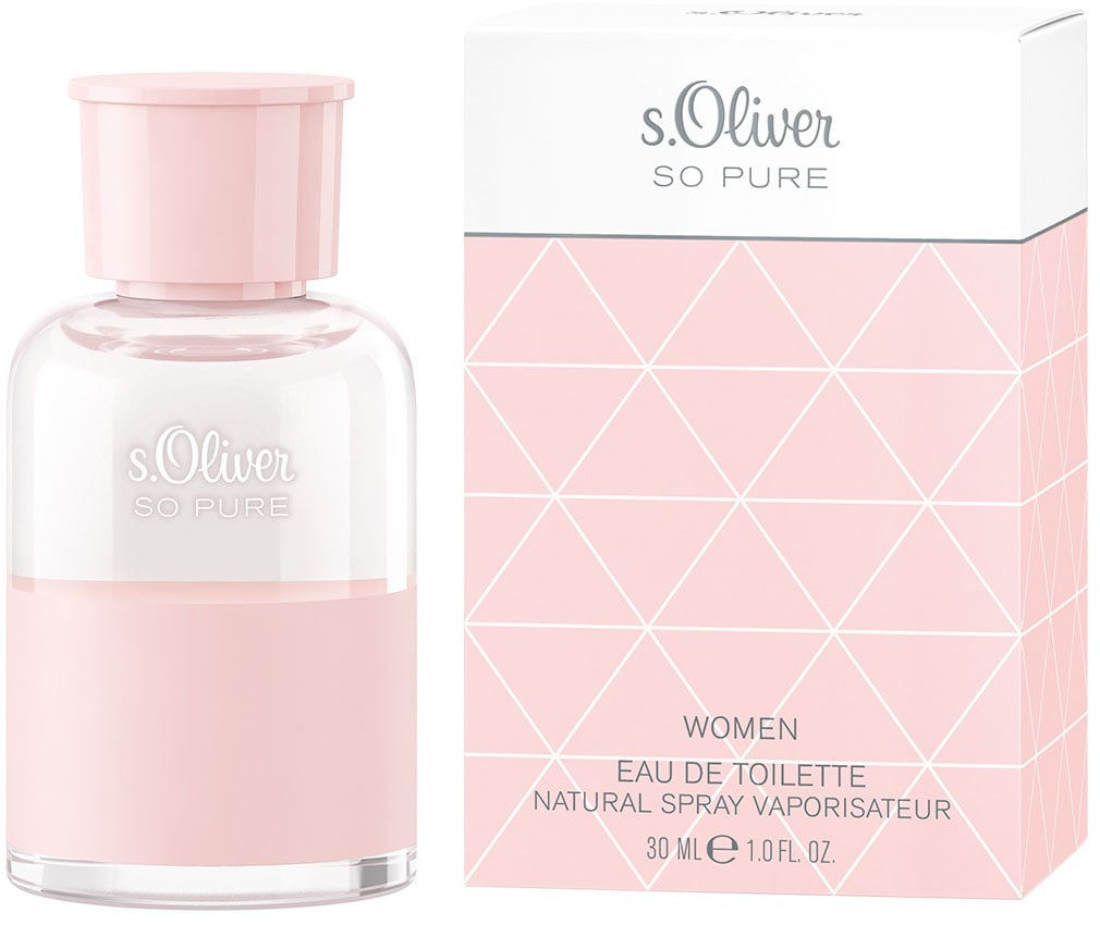 Eau de Toilette »s.Oliver So Pure Women EDT NATURAL SPRAY 50 ML«, (Packung, 1 tlg.)