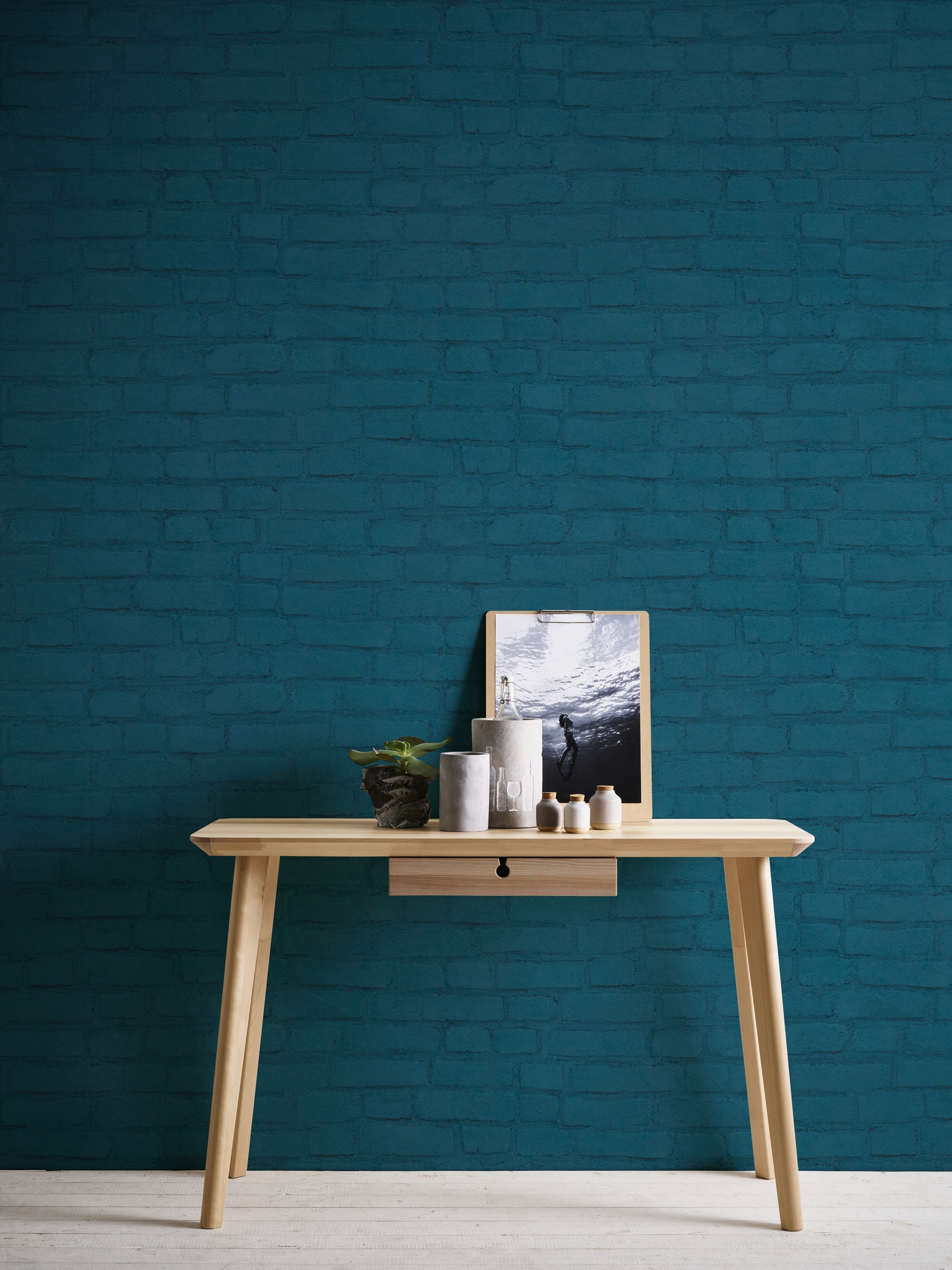 A.S. Création Vliestapete »Neue Bude 2.0 Stones & Structure in Vintage Backstein Optik«, gemustert-Motiv-abstrakt, Tapete Stein Tapeten Wohnzimmer Schlafzimmer Küche modern Design Optik