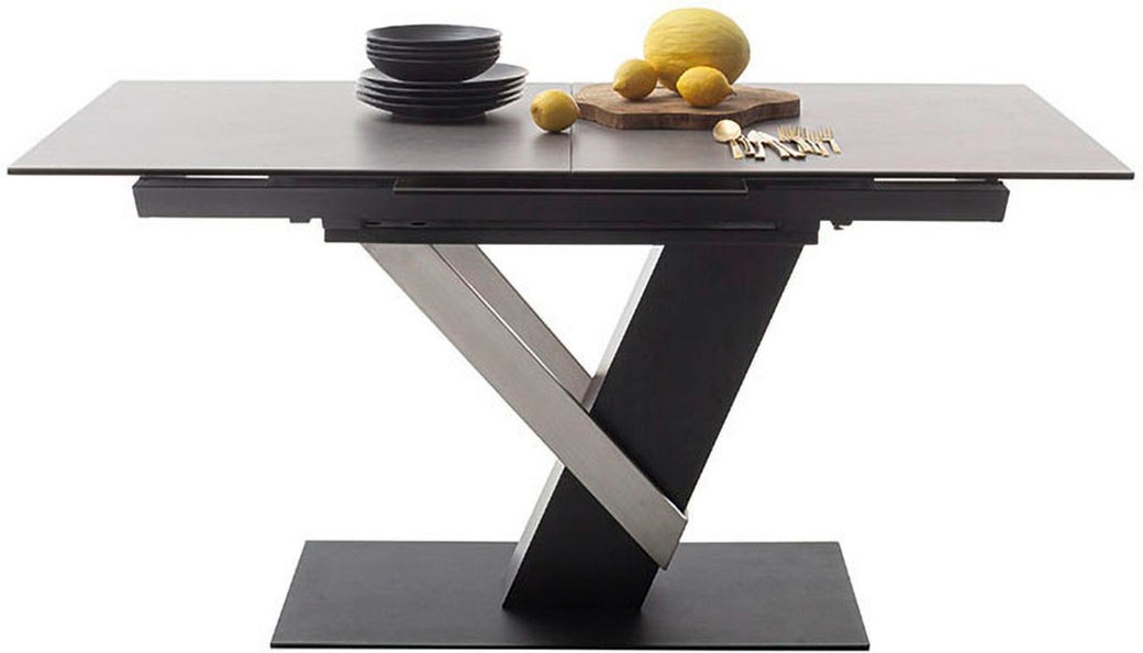 MCA furniture Esstisch »MASSARO Tisch mit Säule 160-210 cm«, (Einzelstück), günstig online kaufen