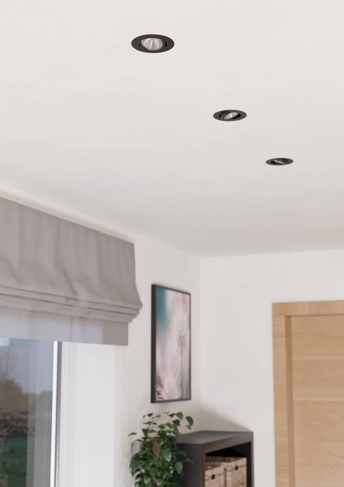 EGLO LED Deckenleuchte »SALICETO«, 3er-Set, Ø 8,80 cm, Leuchtenkopf schwenkbar