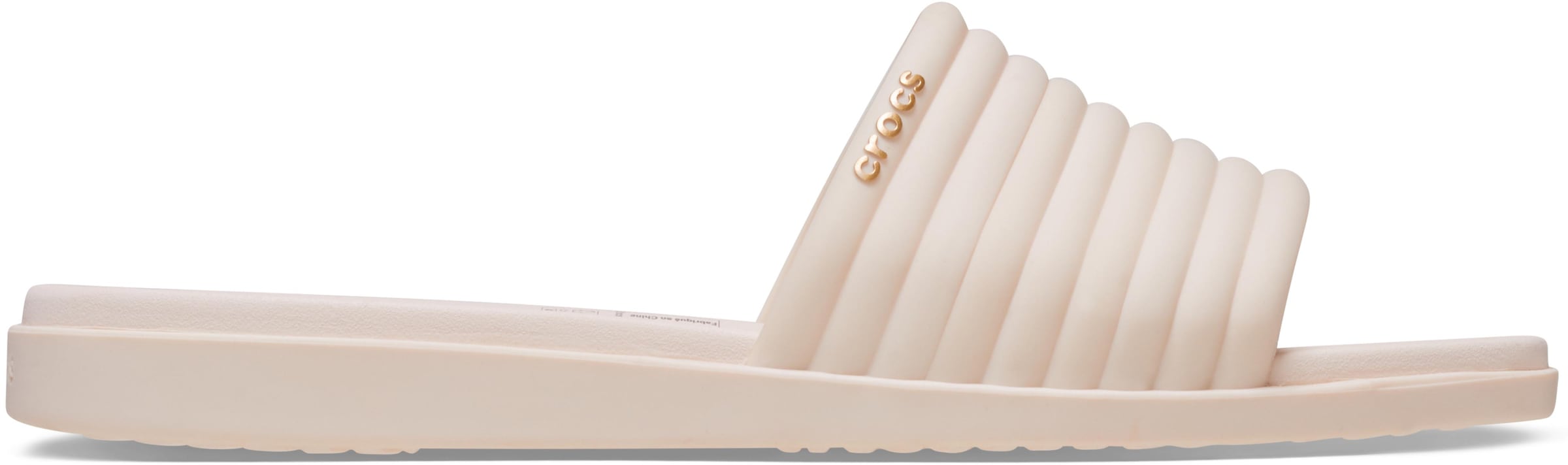 Crocs Pantolette »Miami Slide«, Badeschuh, Schlappen mit kleinem Keilabsatz
