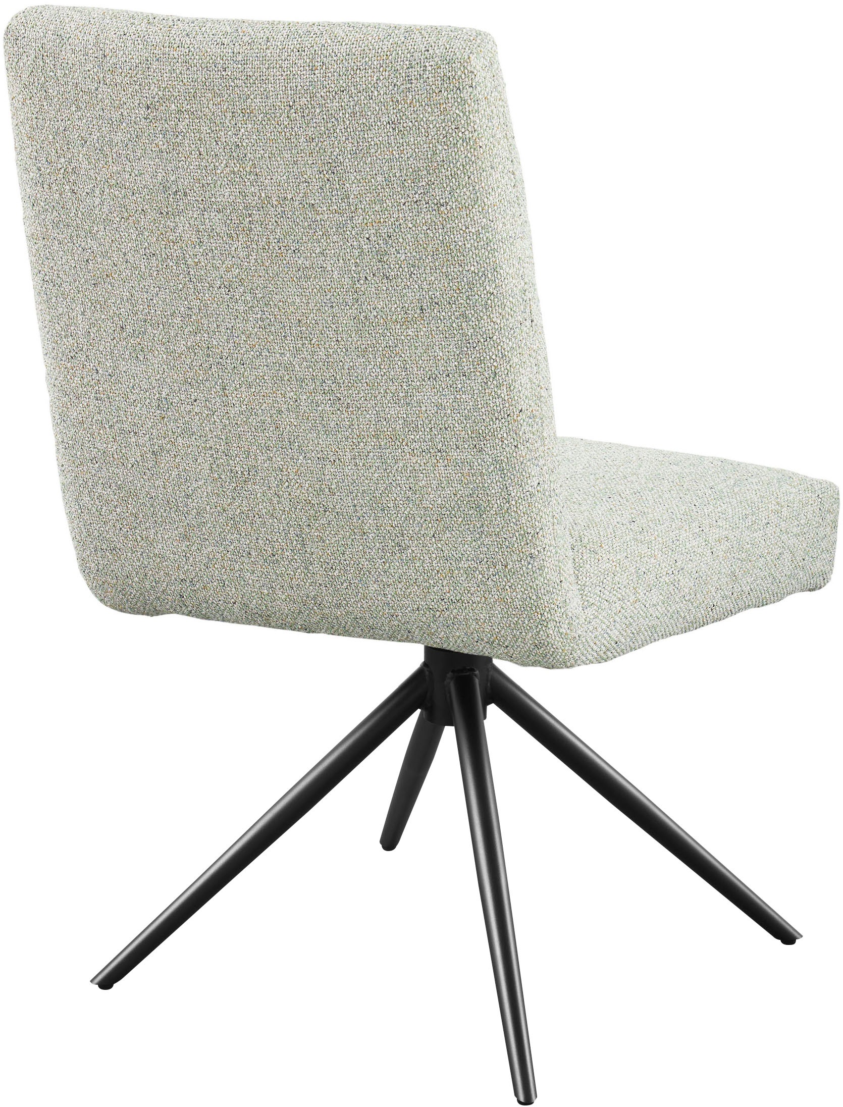 set one by Musterring Esszimmerstuhl »Tracy«, (Packung), Webstoff, 2er-Set, Stativgestell schwarz, Sitz aus Webstoff, B52 x T65 cm