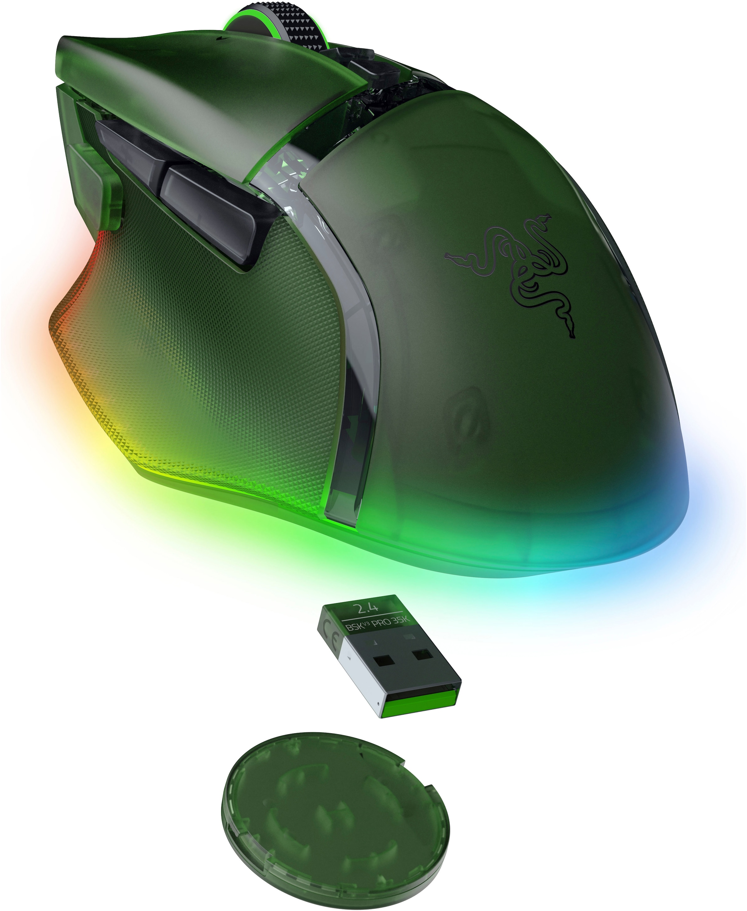 RAZER Gaming-Maus »Basilisk V3 Pro 35K« Bluetooth | Funk | USB