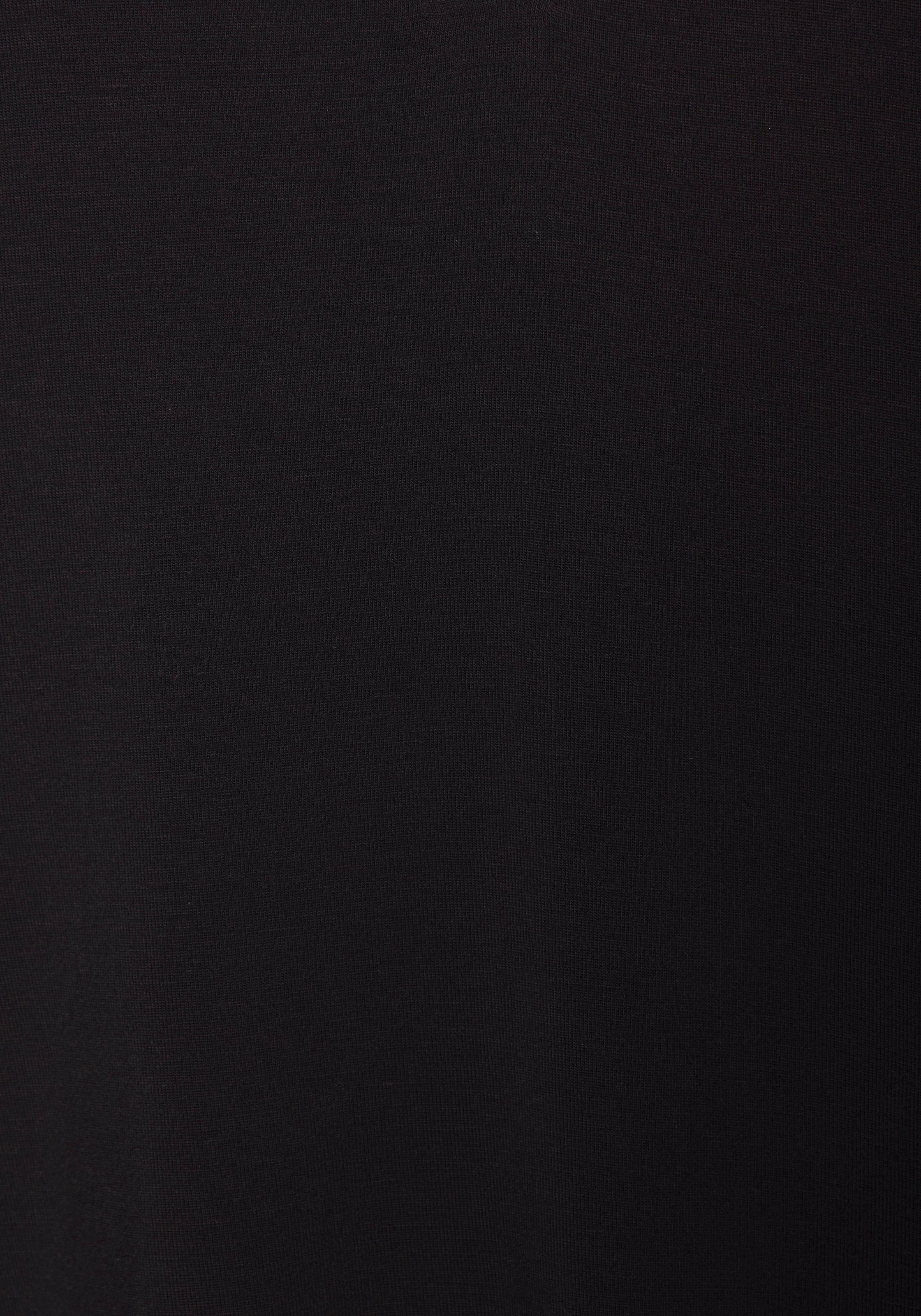 LASCANA Blusenshirt »mit Zierknopfleiste« aus weichem Viskose-Stretch