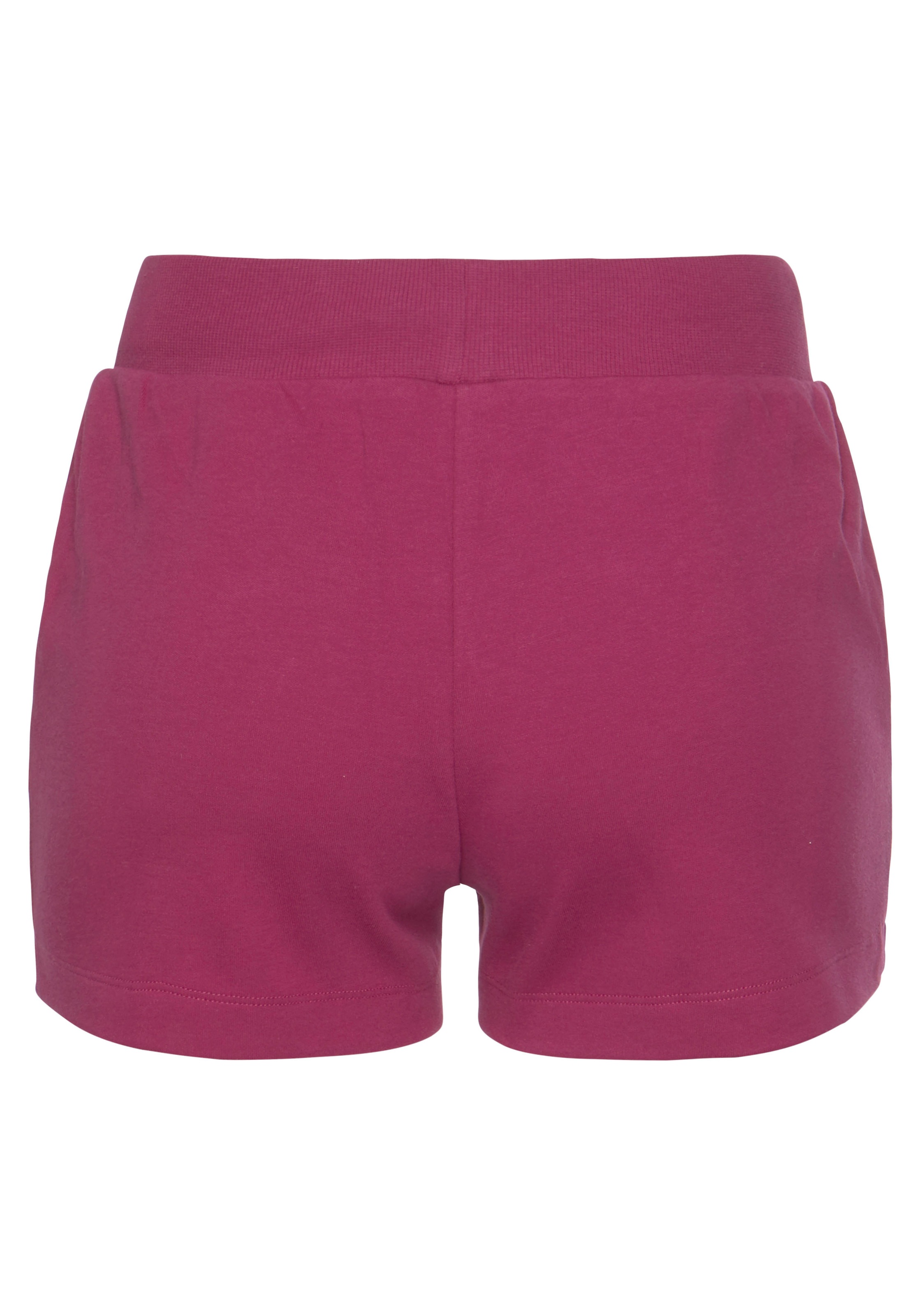 Bench. Loungewear Sweatshorts, mit glänzender Logostickerei, Loungewear, Loungeanzug