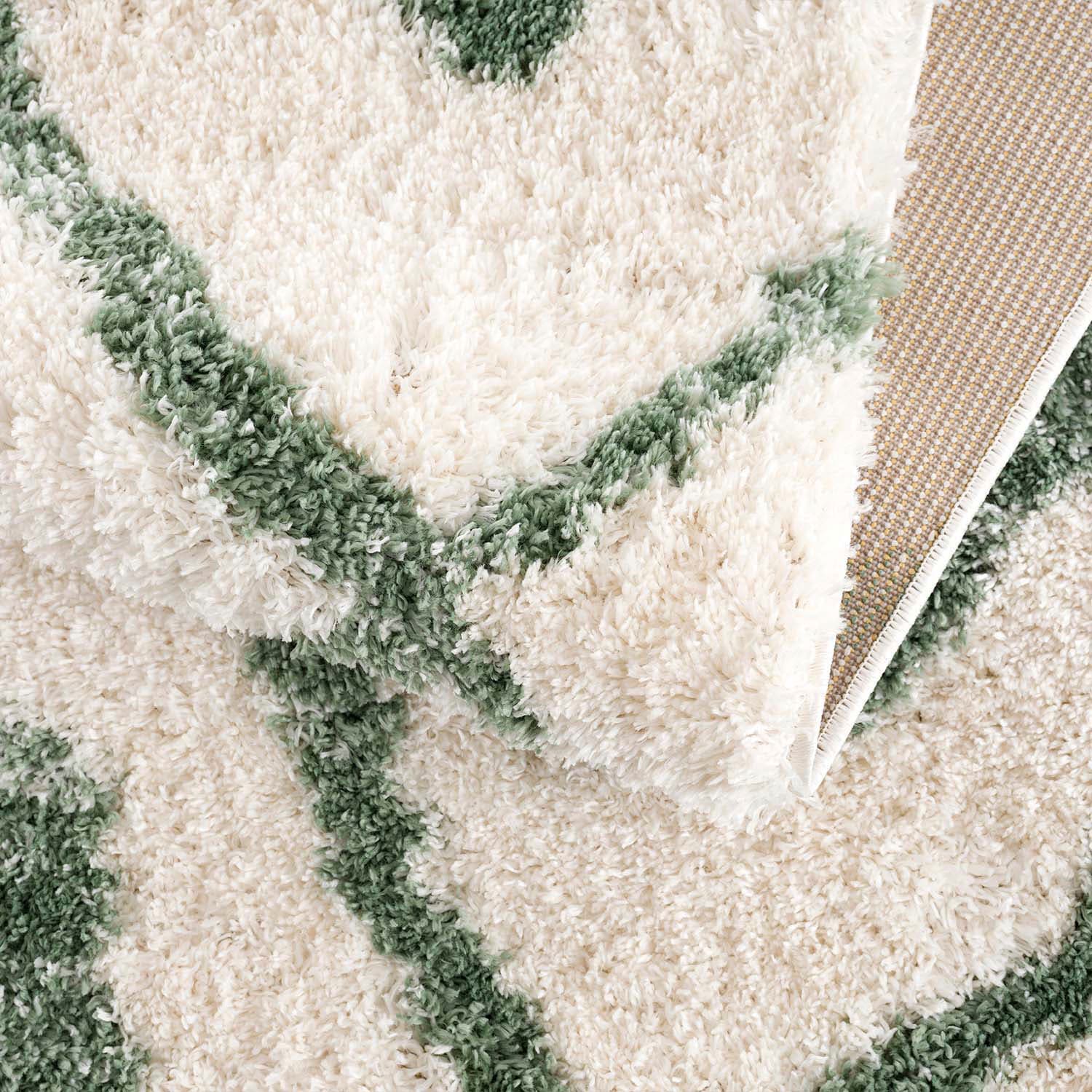 Carpet City Hochflor-Teppich »Pulpy 563«, rechteckig, 30 mm Höhe, besonders weich, Ethno Look, ideal für Wohnzimmer & Schlafzimmer