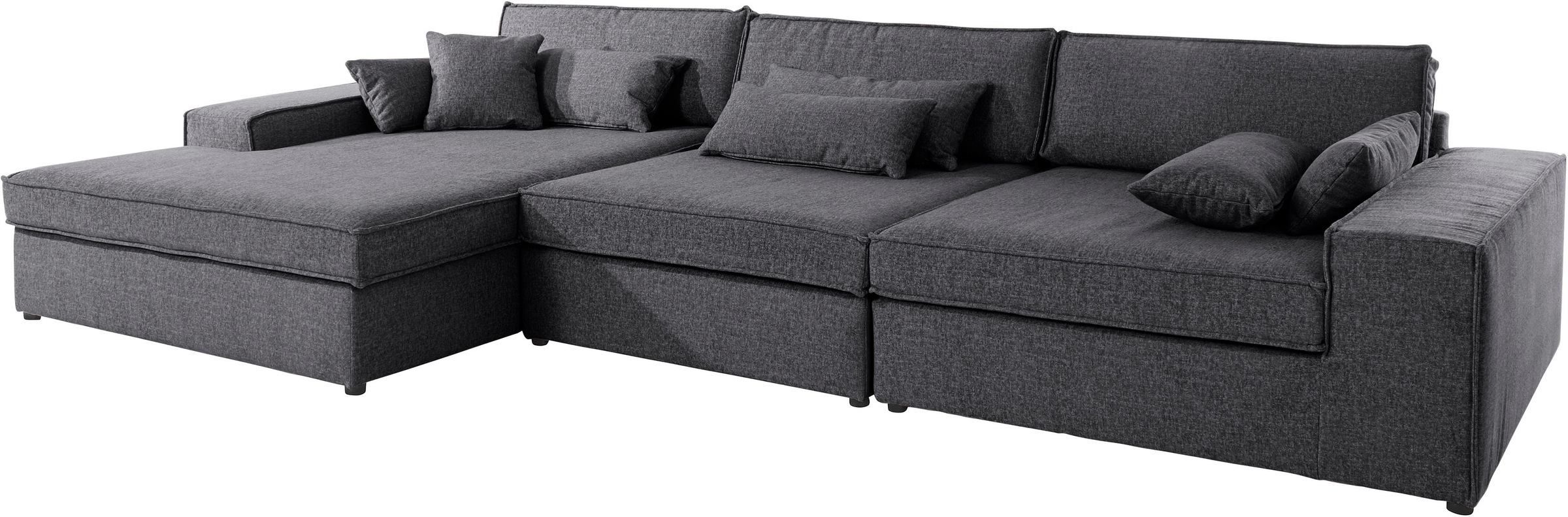 RAUM.ID Ecksofa »Enid L-Form«, 3 Teile, bestehend aus Modulen, in vielen Bezügen, auch in Breitcord